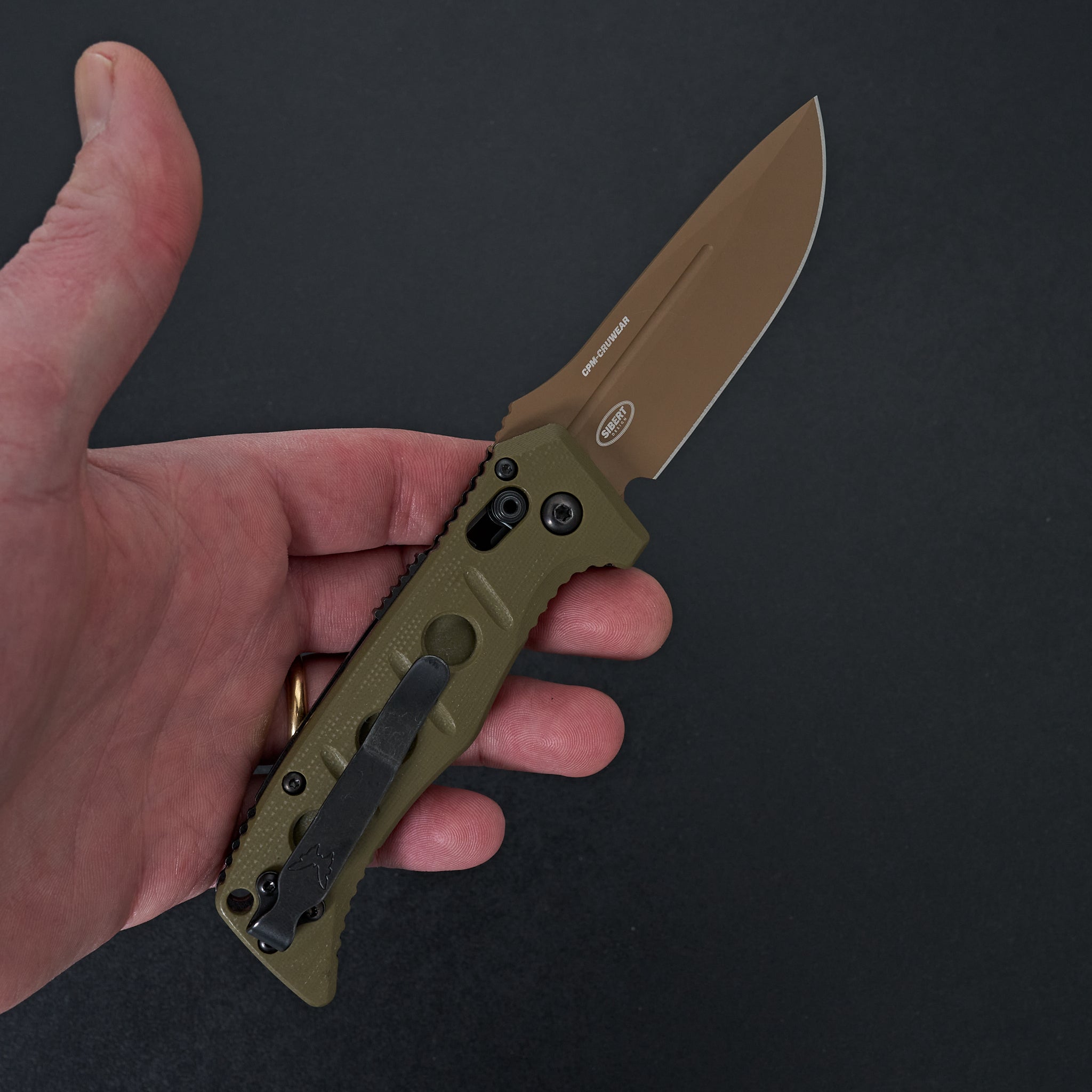 Benchmade Mini Auto Adamas OD Green G10