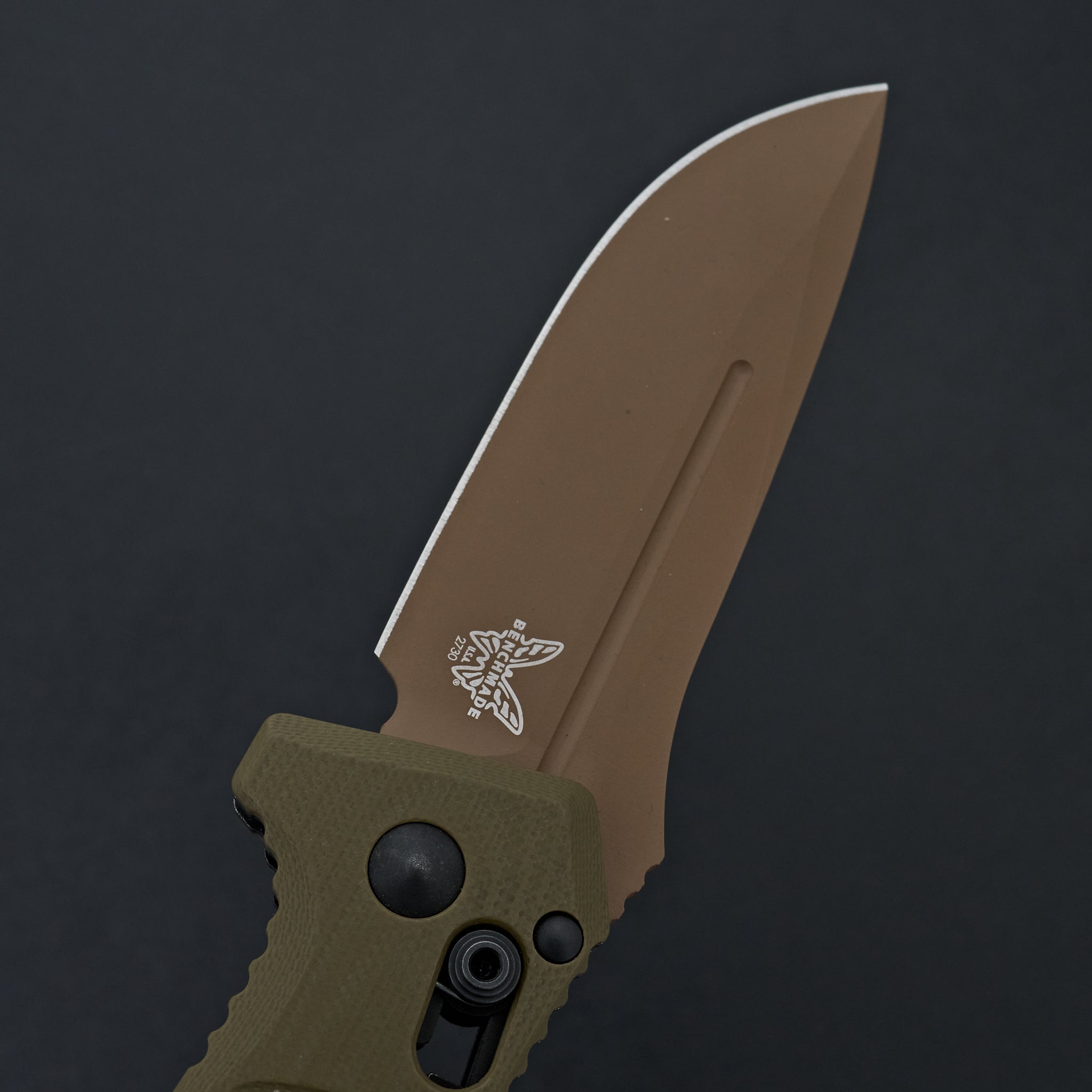 Benchmade Mini Auto Adamas OD Green G10