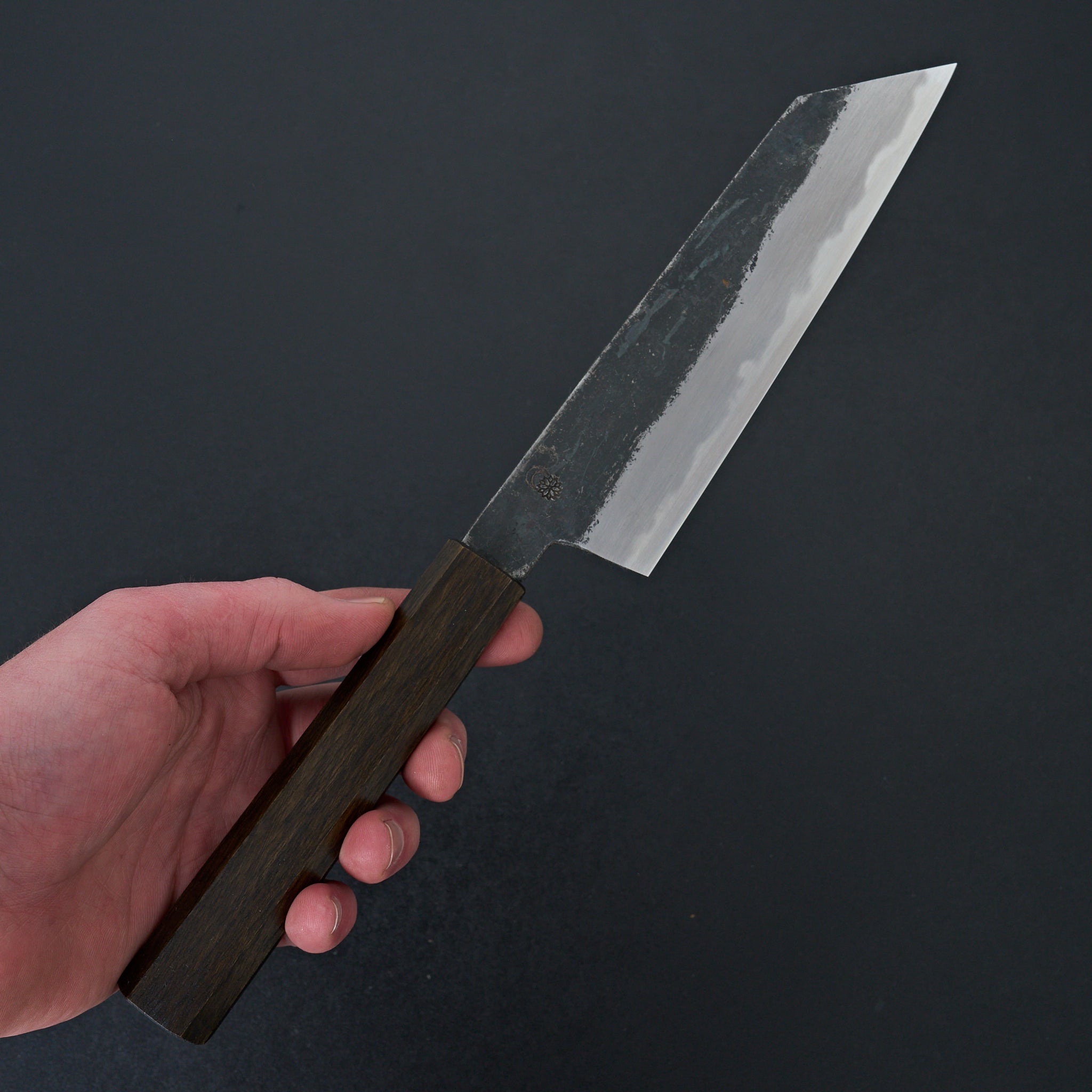 Sakai Kikumori Kikuzuki Kurouchi Kiritsuke Santoku 180mm