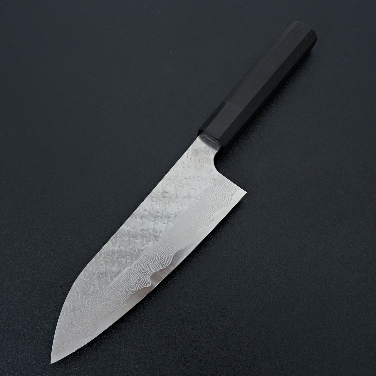 Nigara SG STRIX Santoku 180mm Ebony Handle