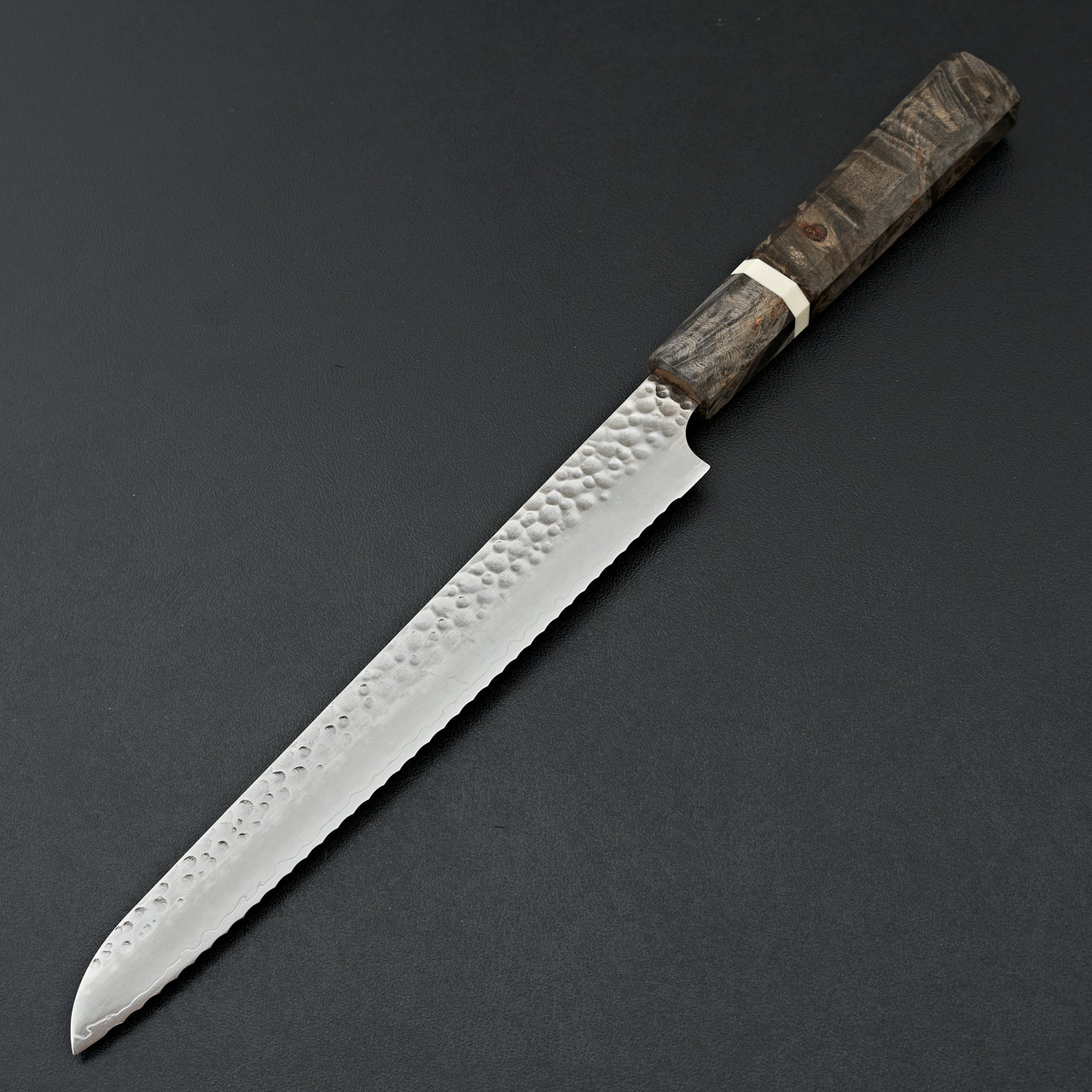 Hatsukokoro Hayabusa VG10 Tsuchime Bread Knife 210mm