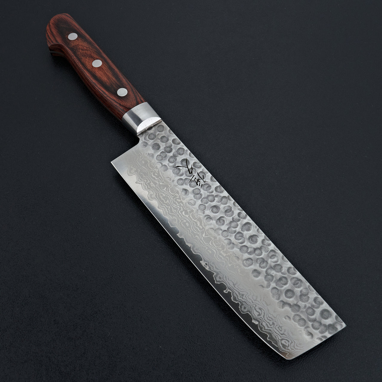 Tsunehisa Damascus VG10 Western Nakiri 165mm