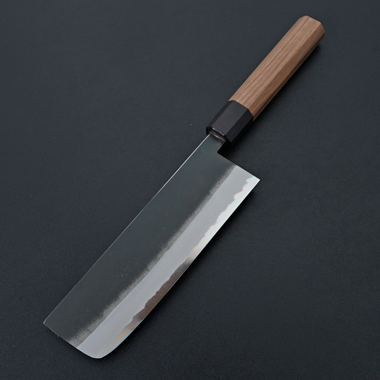 Sakai Ichiji White #2 Kurouchi Walnut Nakiri 165mm