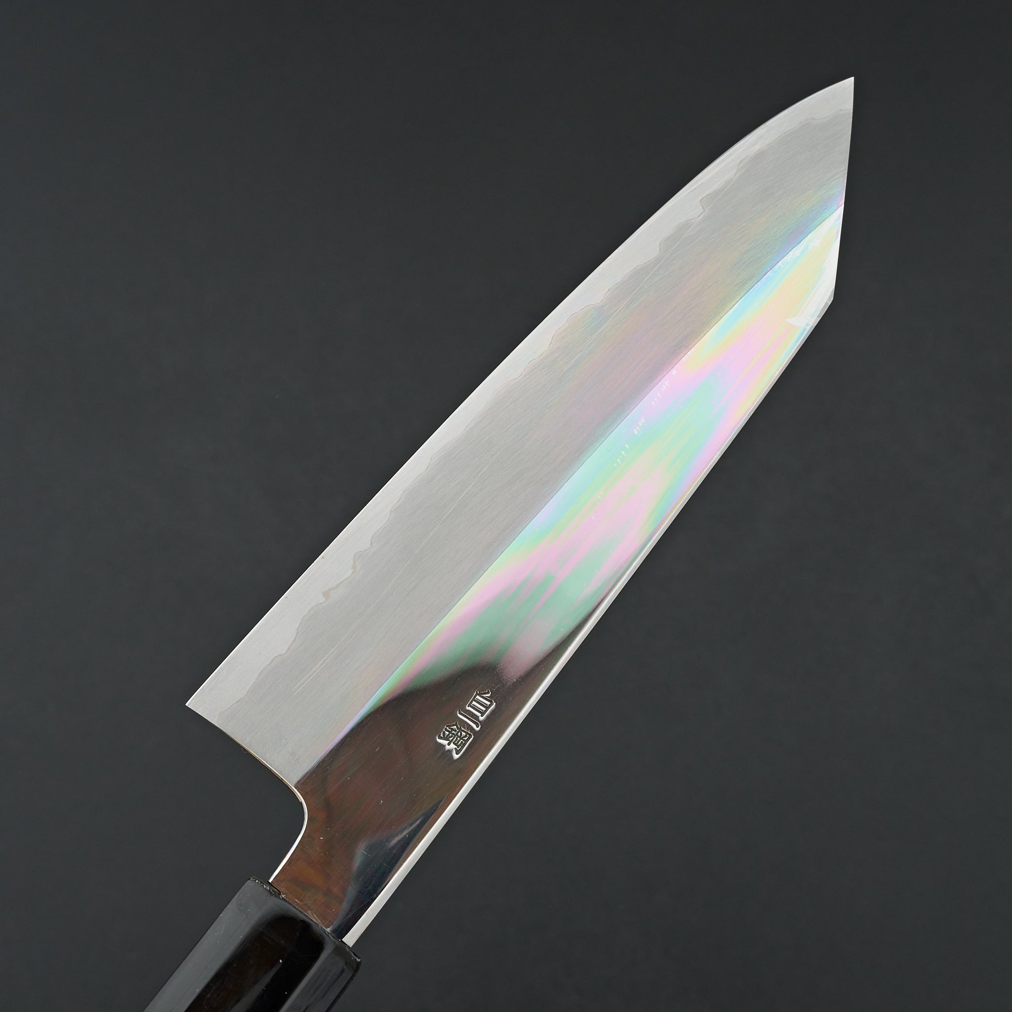 Sakai Kikumori Nakagawa White 1 Stainless Clad Mirror Kiritsuke Santok