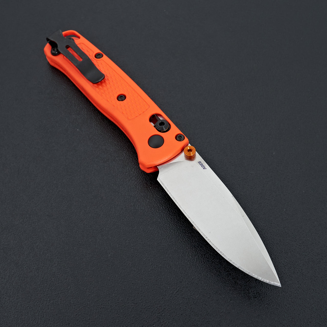 Benchmade Mini Bugout Orange Grivory