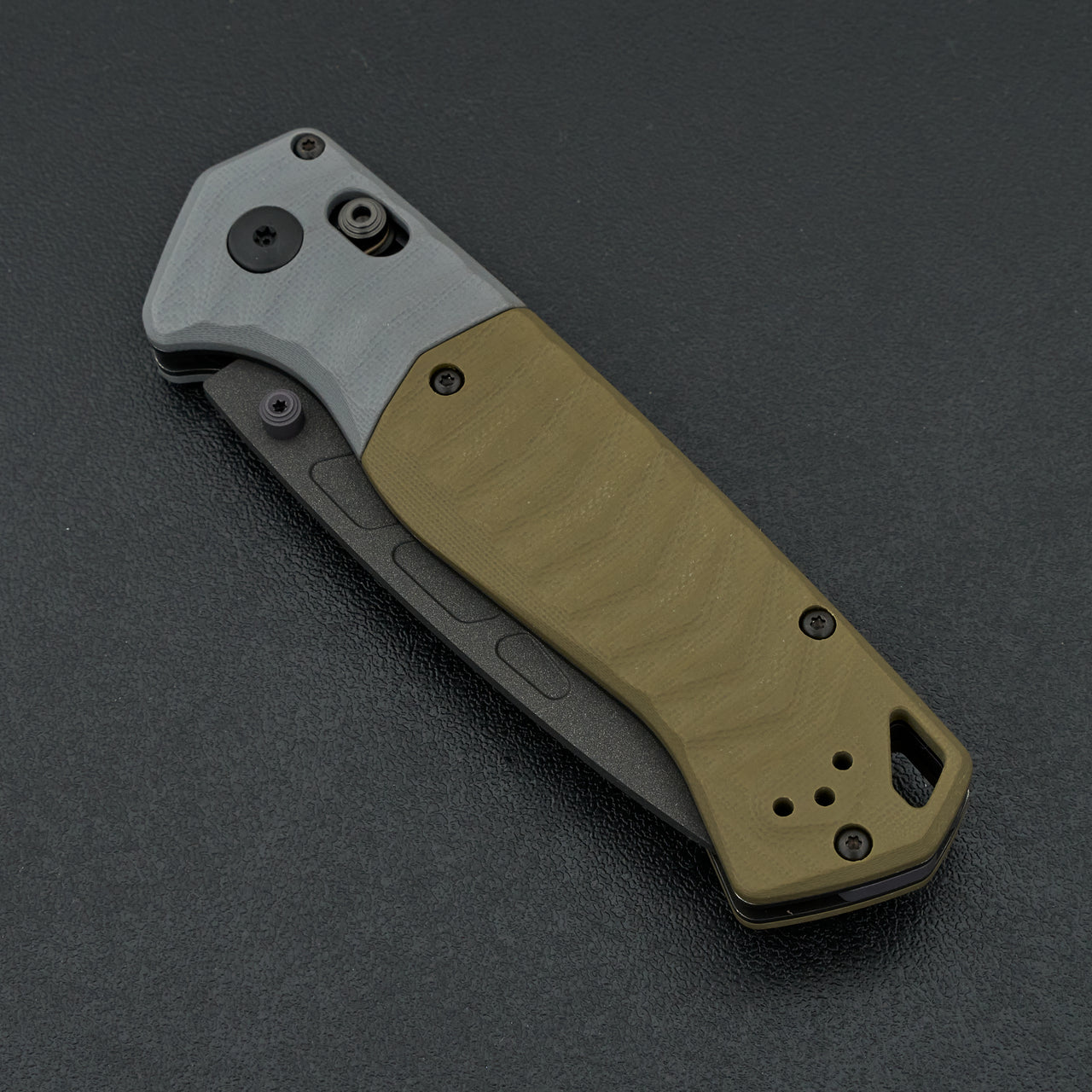 Benchmade PSK Gray & OD Green G10