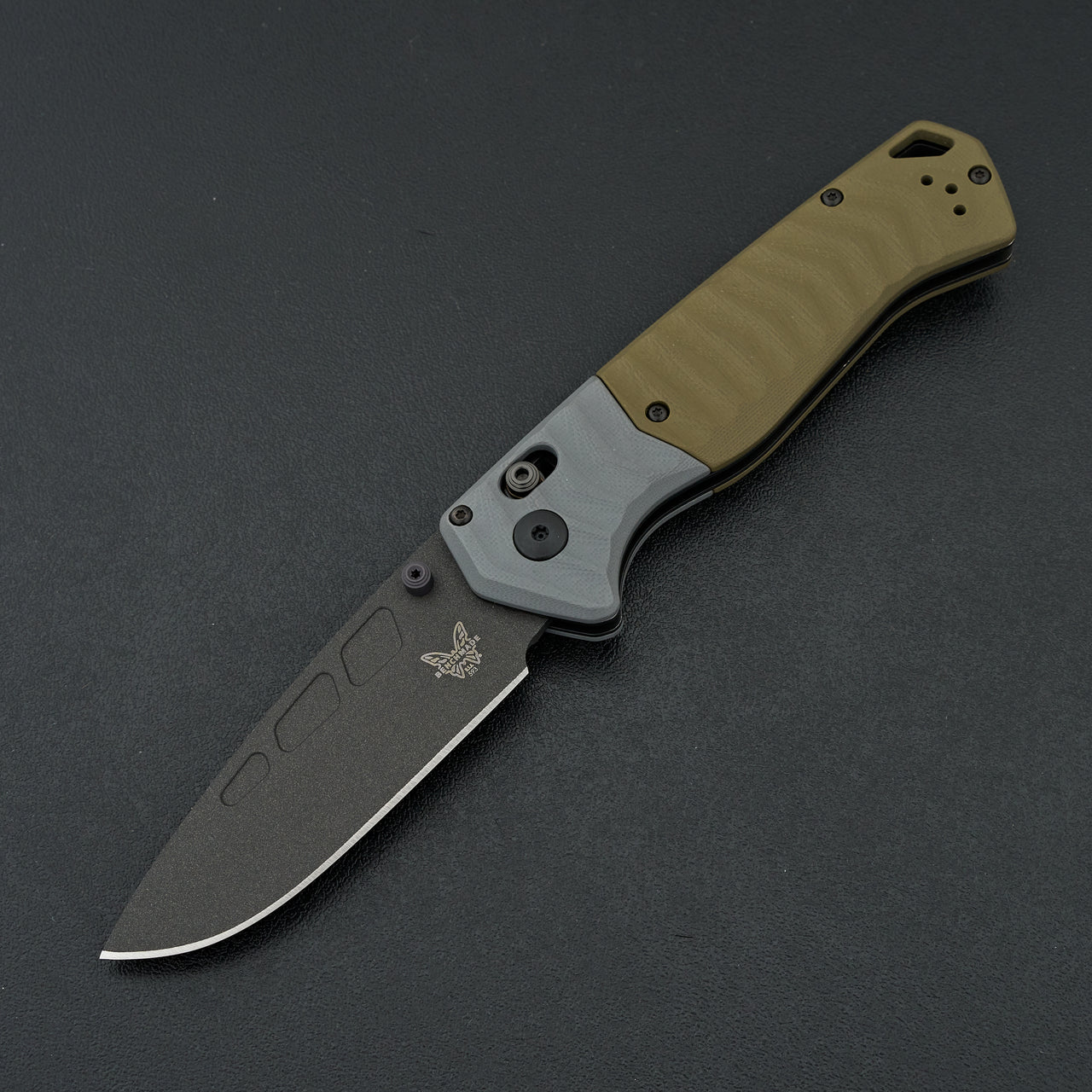 Benchmade PSK Gray & OD Green G10