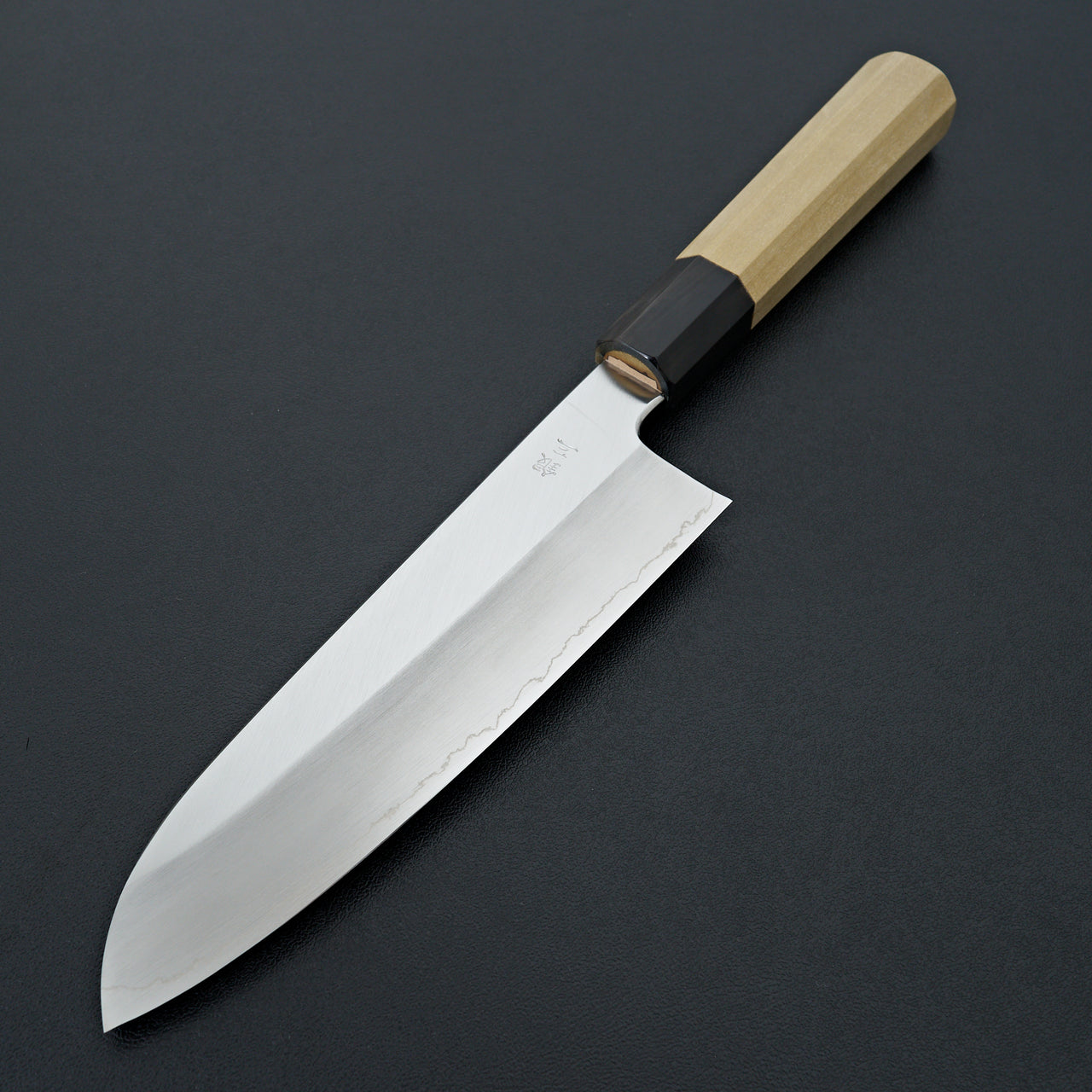 Hitohira Kikuchiyo Ren Silver #3 Santoku 180mm Ho Wood Handle