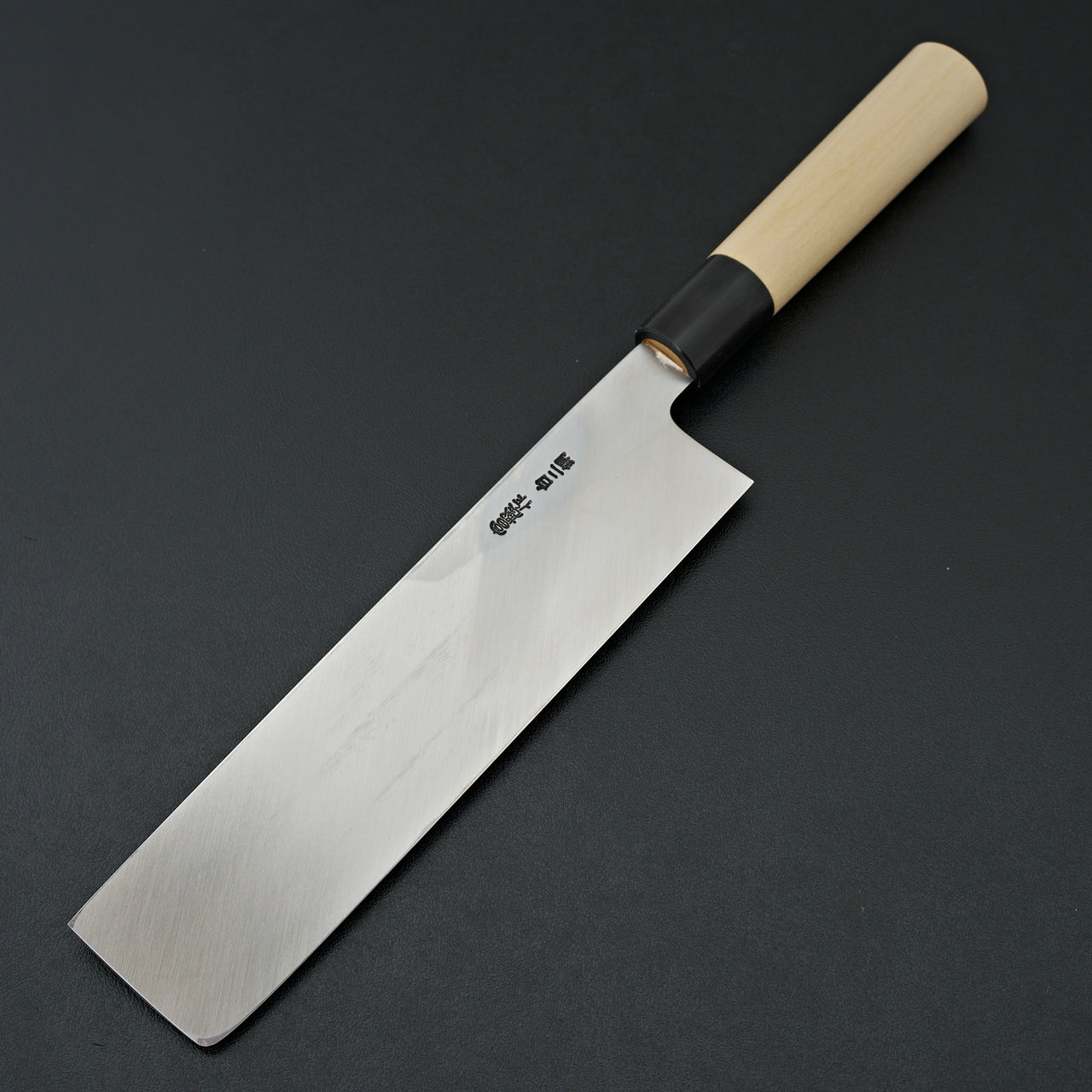 Hitohira Togashi White #2 Usuba 210mm Ho Wood Handle (D-Shape/ Saya)