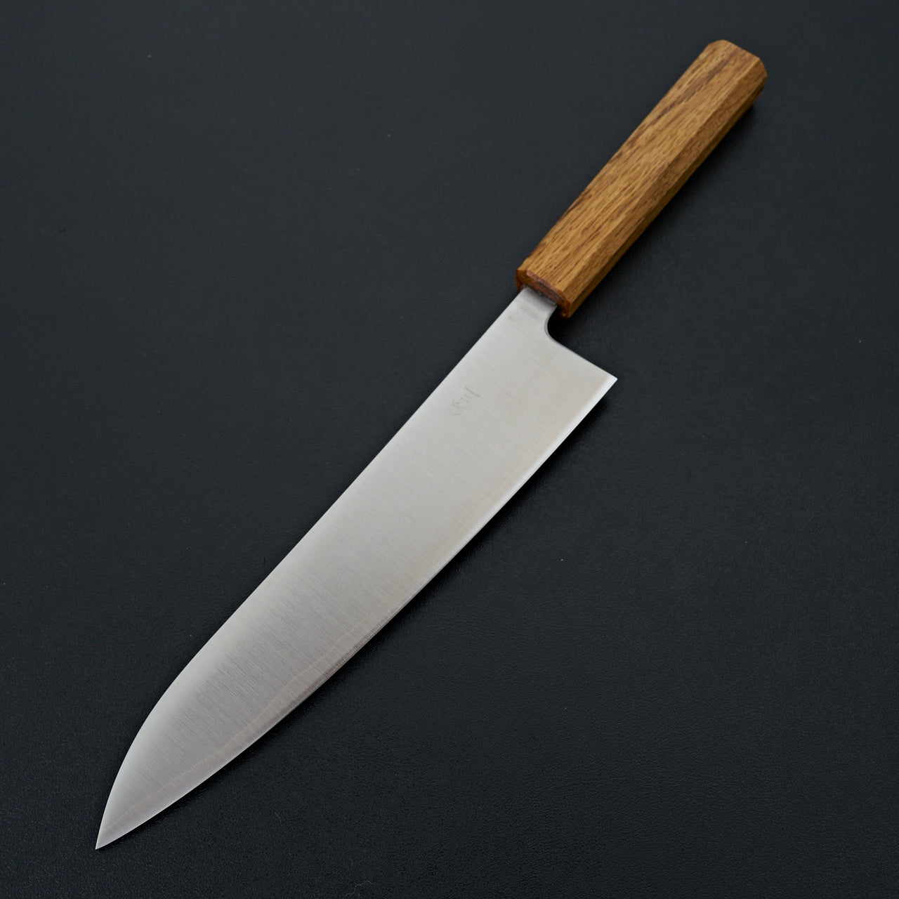 Tsunehisa Ginsan Migaki Oak Gyuto 210mm