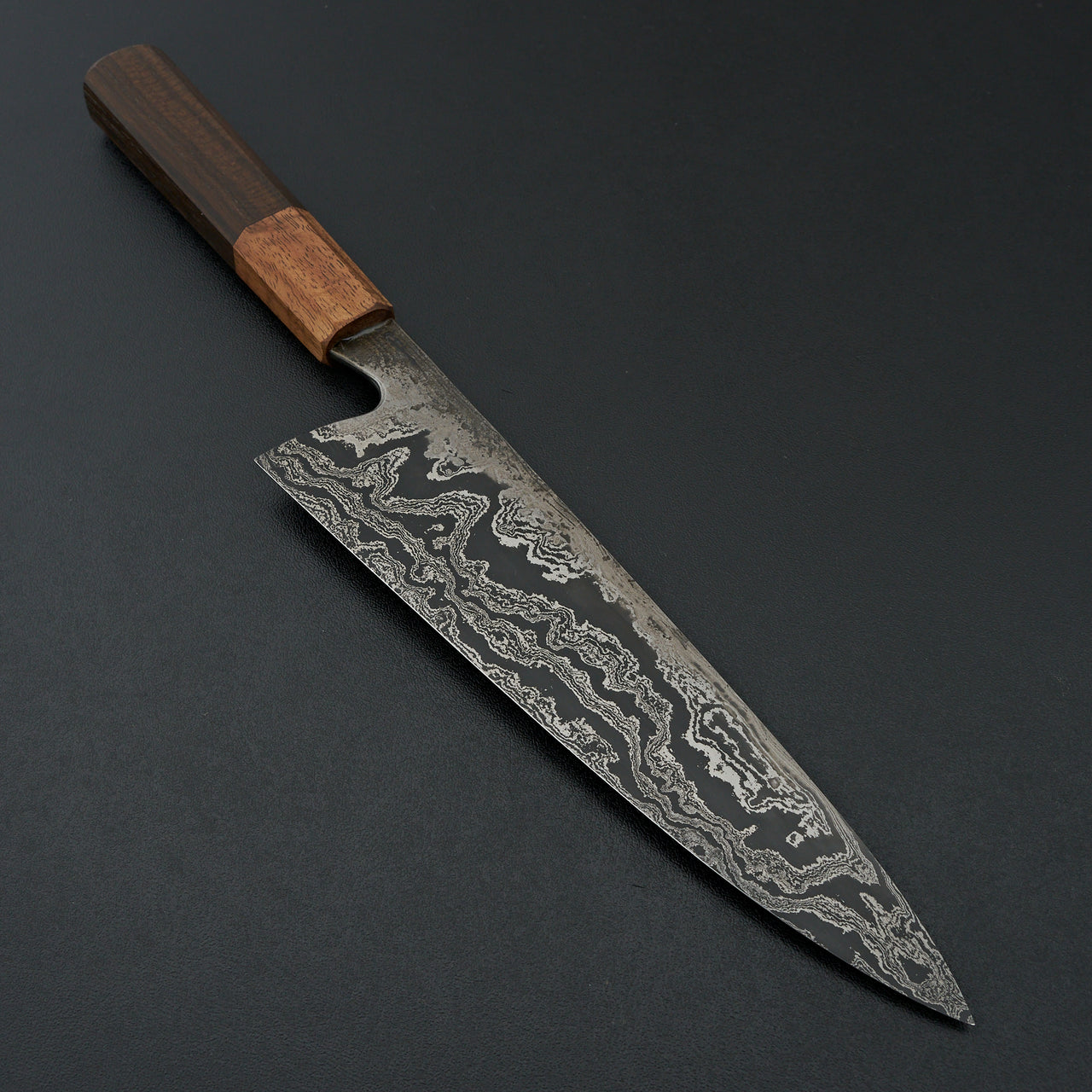 Jayden Simisky Damascus Chef 210mm Ziricote