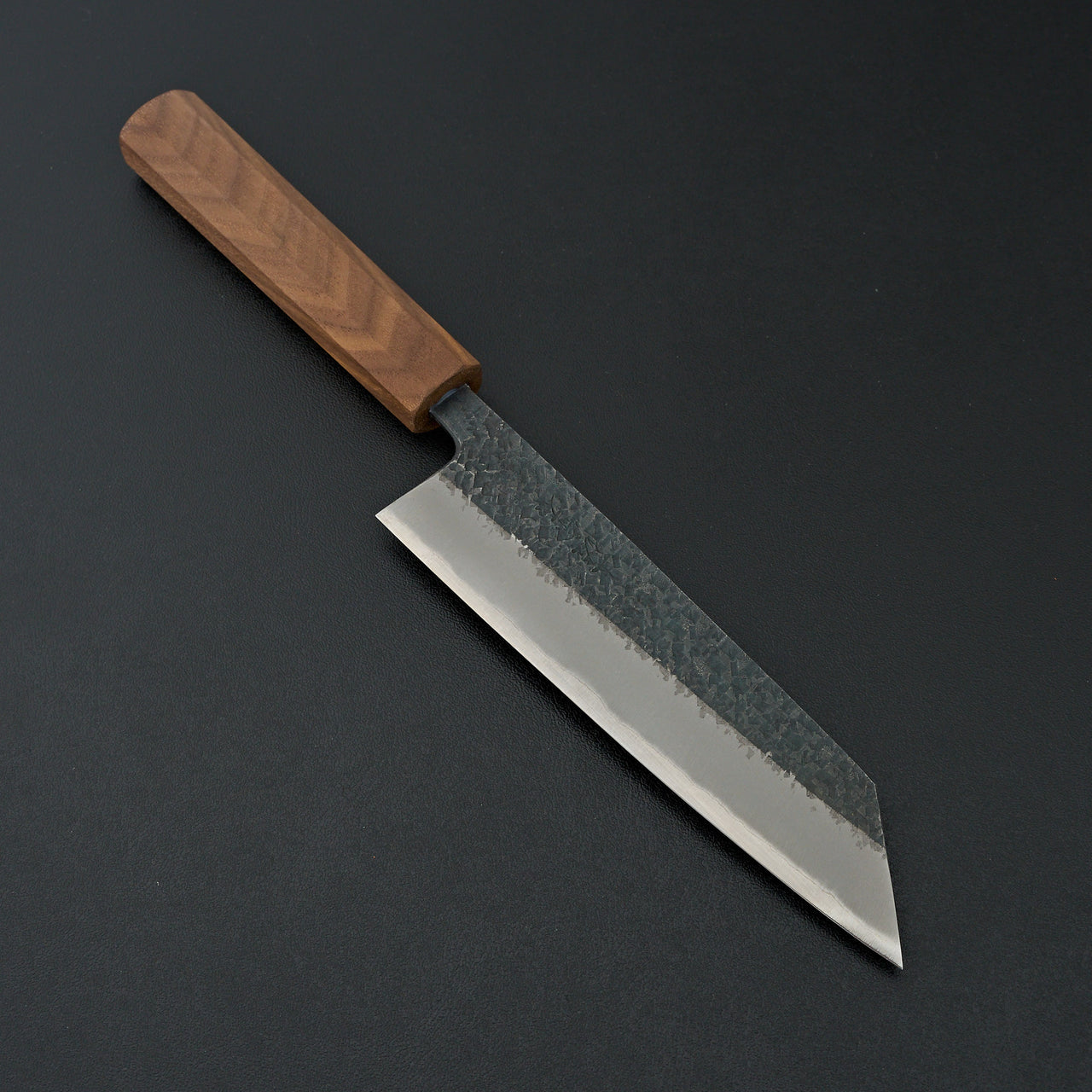 Muneishi Blue #2 Tsuchime Bunka 165mm Walnut Handle