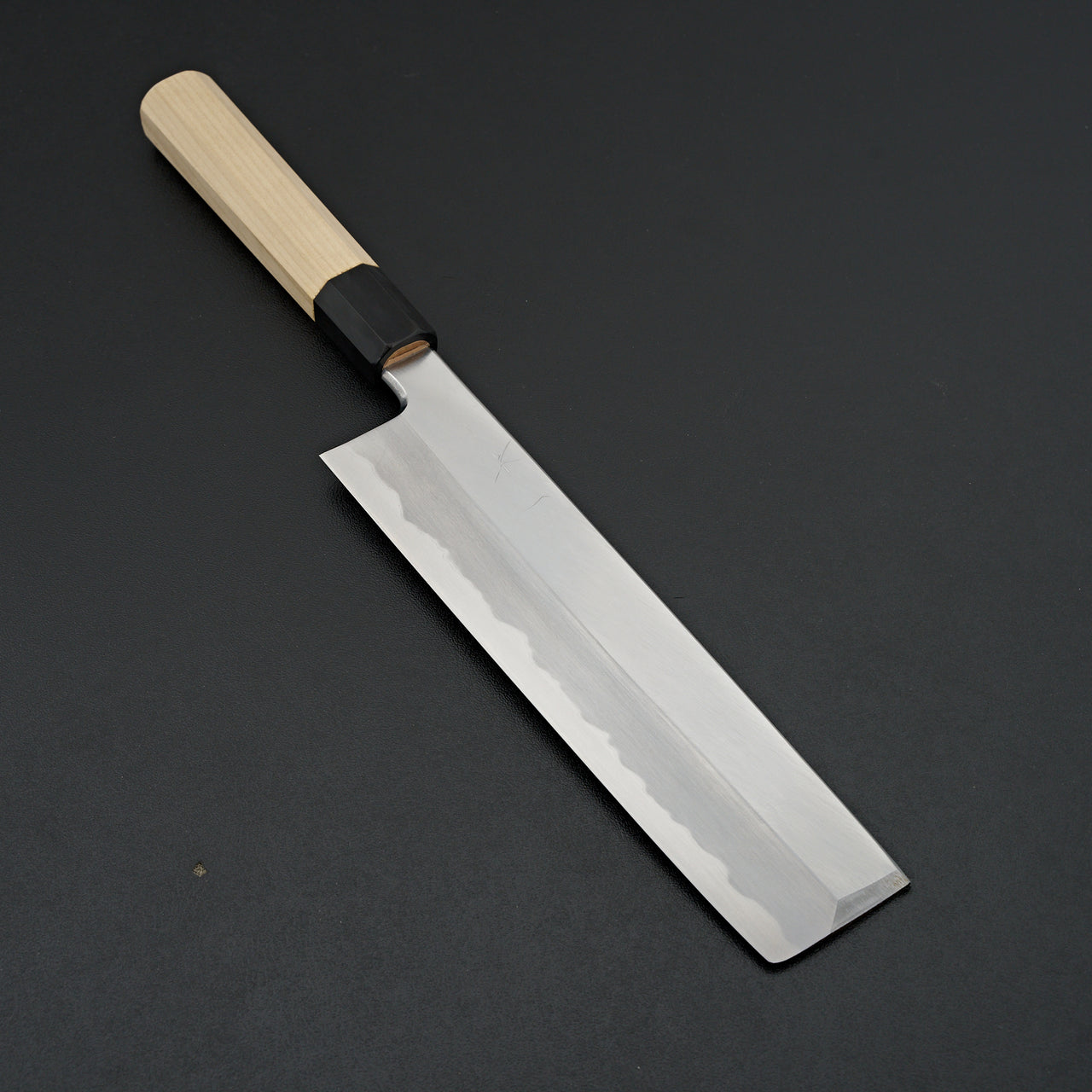 Hitohira Tanaka Mosuke Blue #1 Usuba 210mm Ho Wood Handle (Saya)