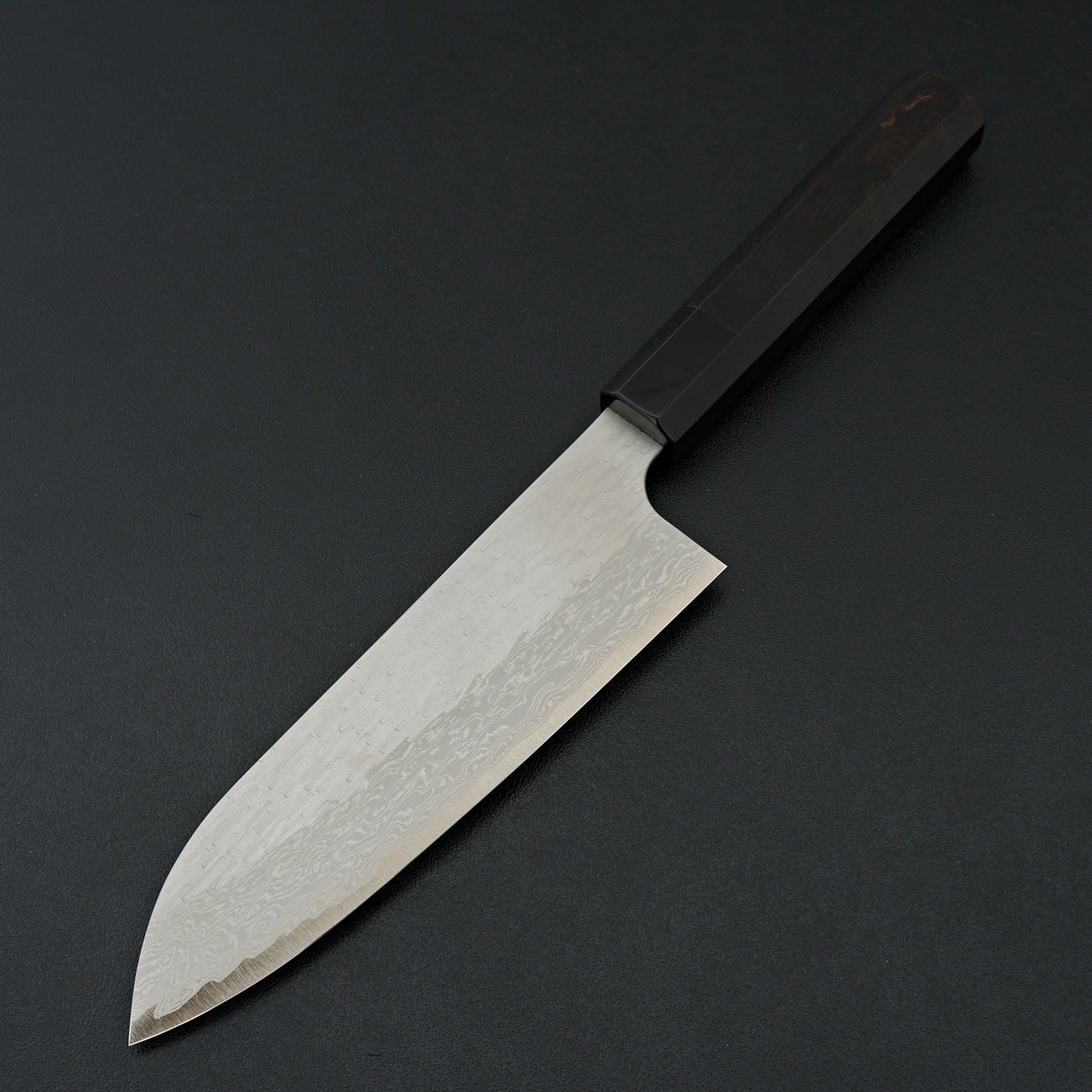 Nigara VG XEOS Santoku 185mm Ebony Handle