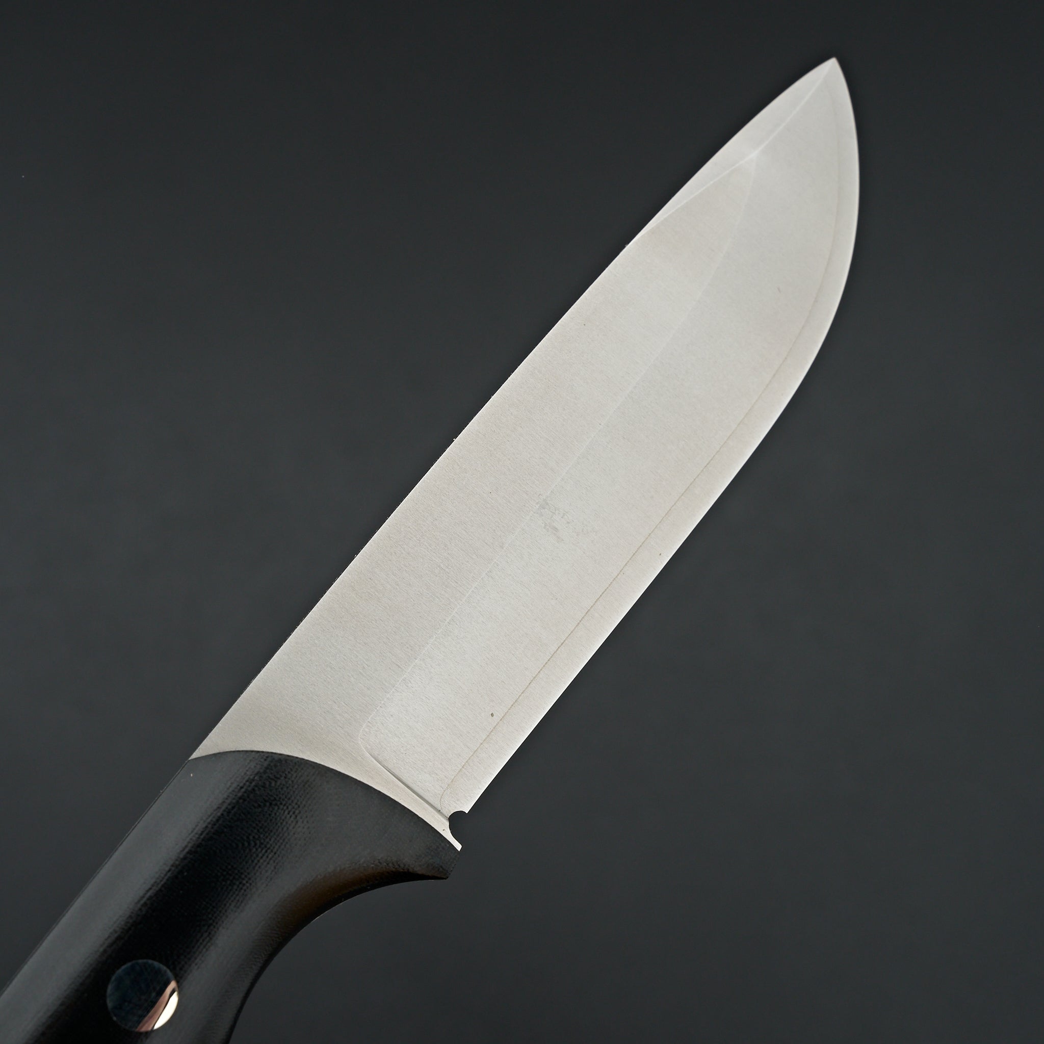 MOKI Berg Fixed Blade Linen Micarta Handle