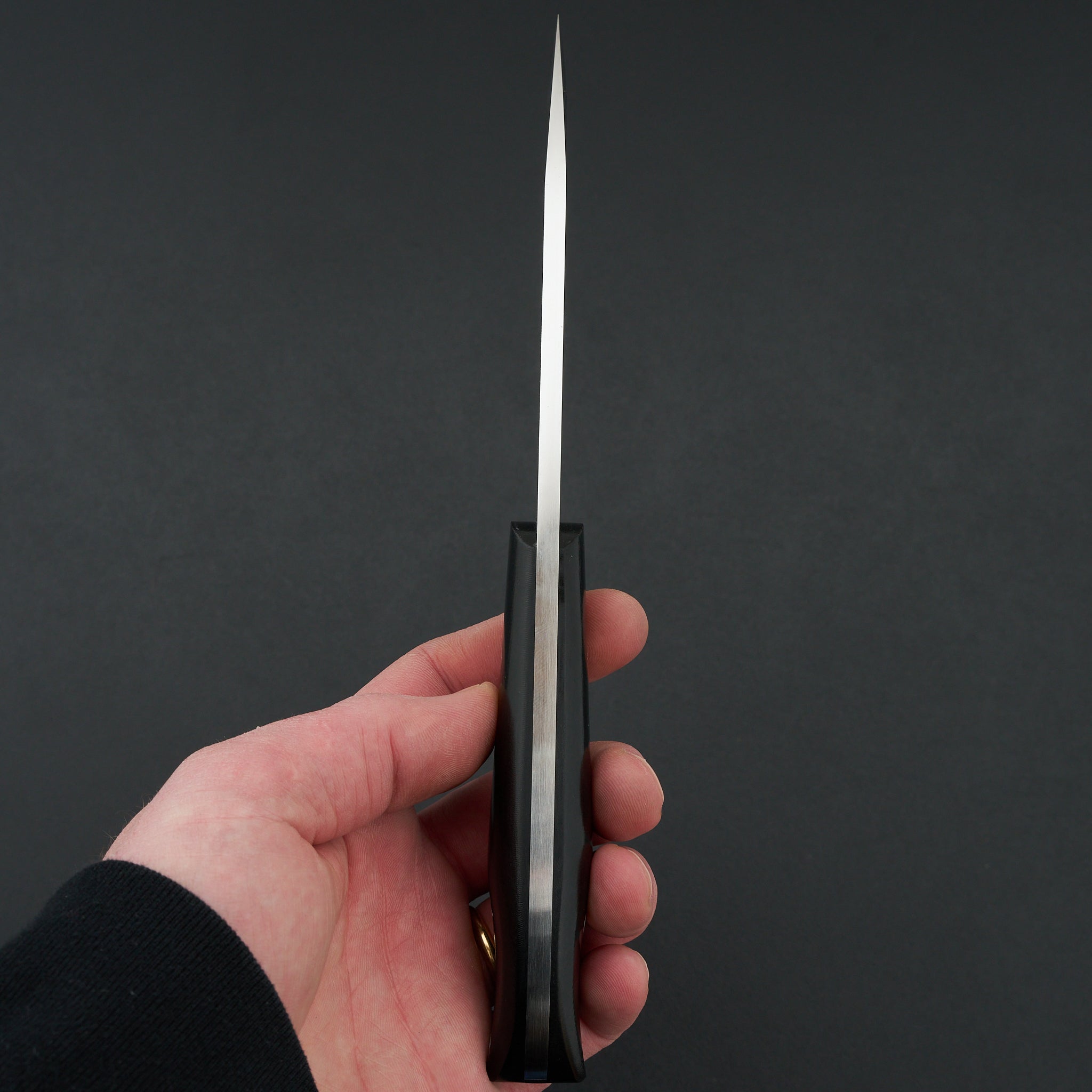 モギーフカベイト MOKI Berg Fixed Blade Linen Micarta Handle