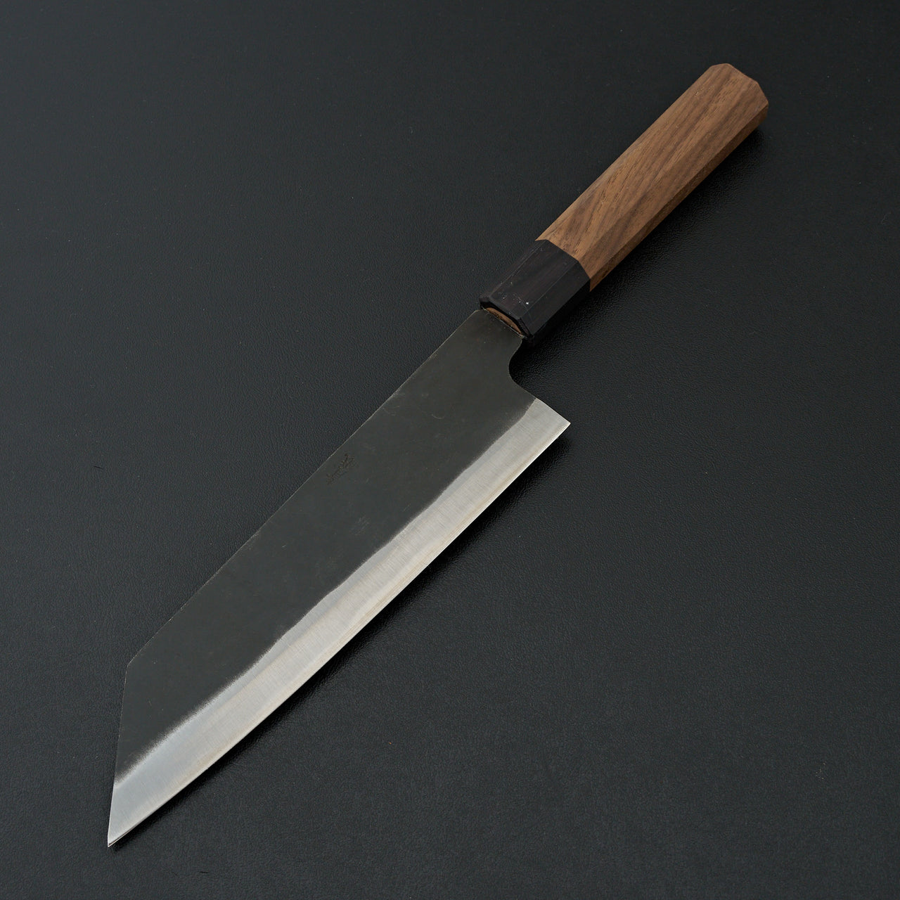 Hitohira Hizen Kurouchi Blue #1 Bunka 190mm Walnut Handle