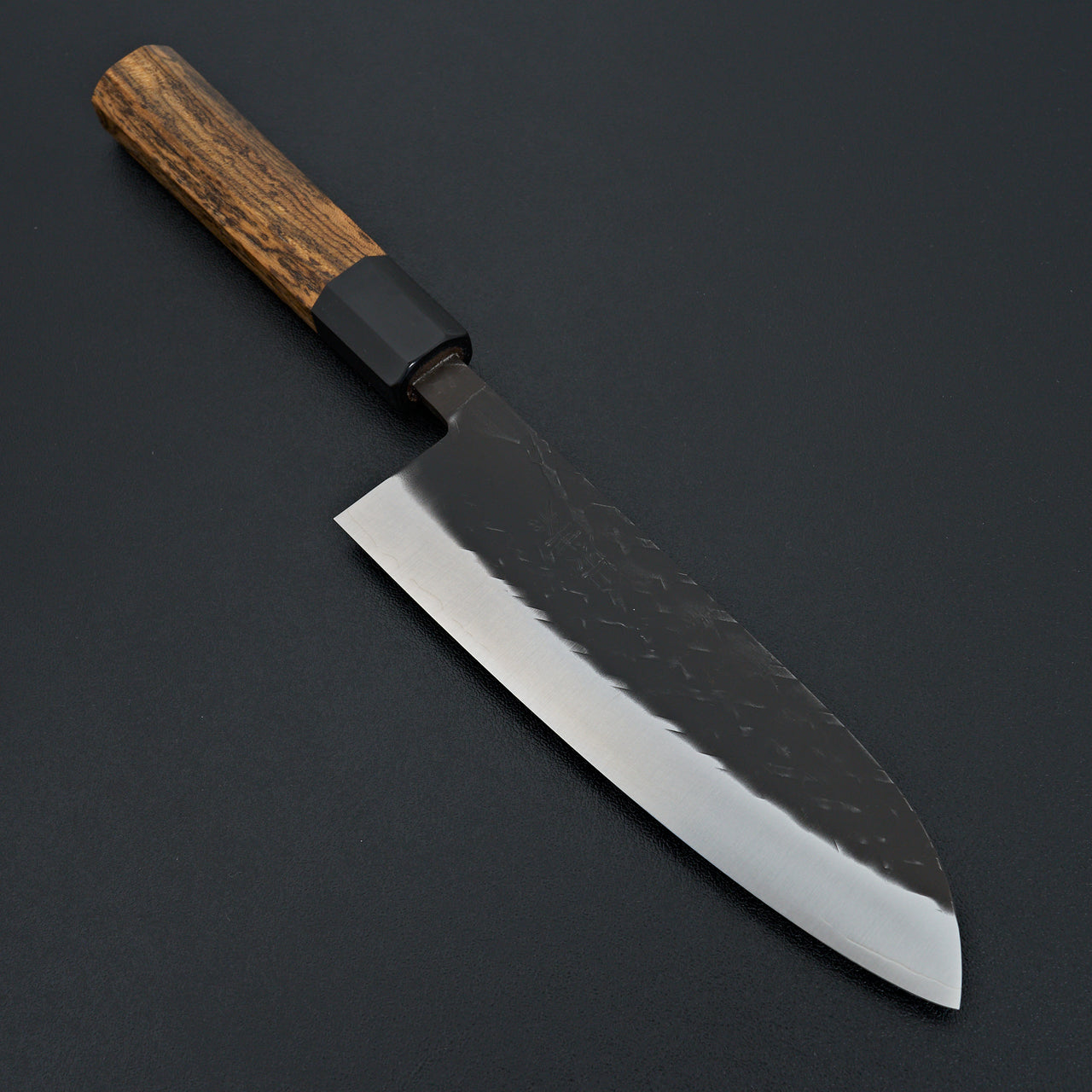 Tadafusa SLD Black Tsuchime Santoku 165mm