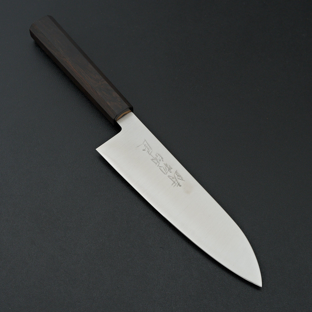 Hitohira Imojiya TH V-Toku 2 Santoku Ebony Handle