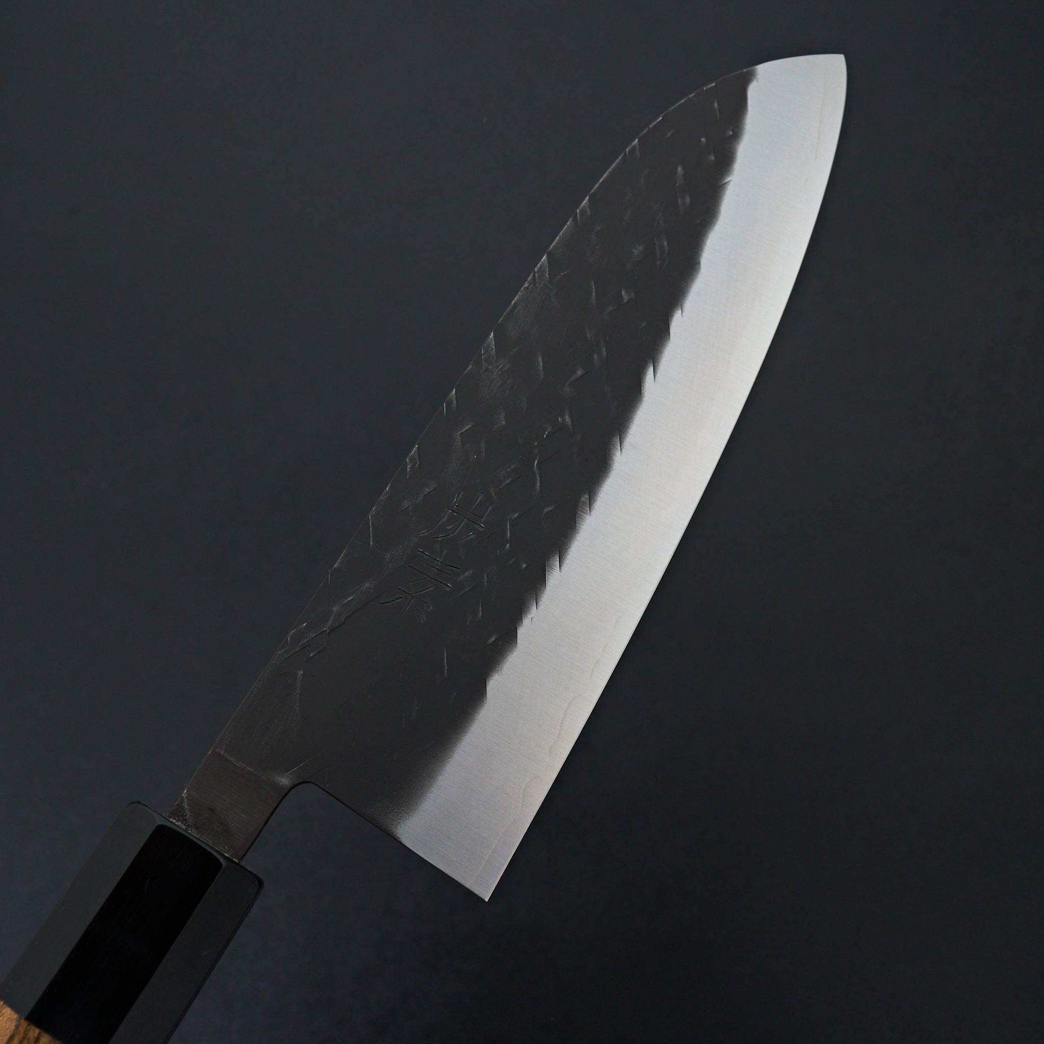 Tadafusa SLD Black Tsuchime Santoku 165mm