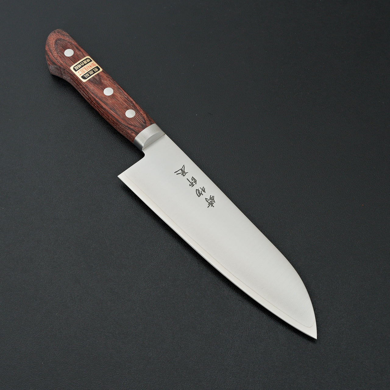 Hitohira Imojiya MZ VG-1 Santoku 165mm Imitation Mahogany Handle