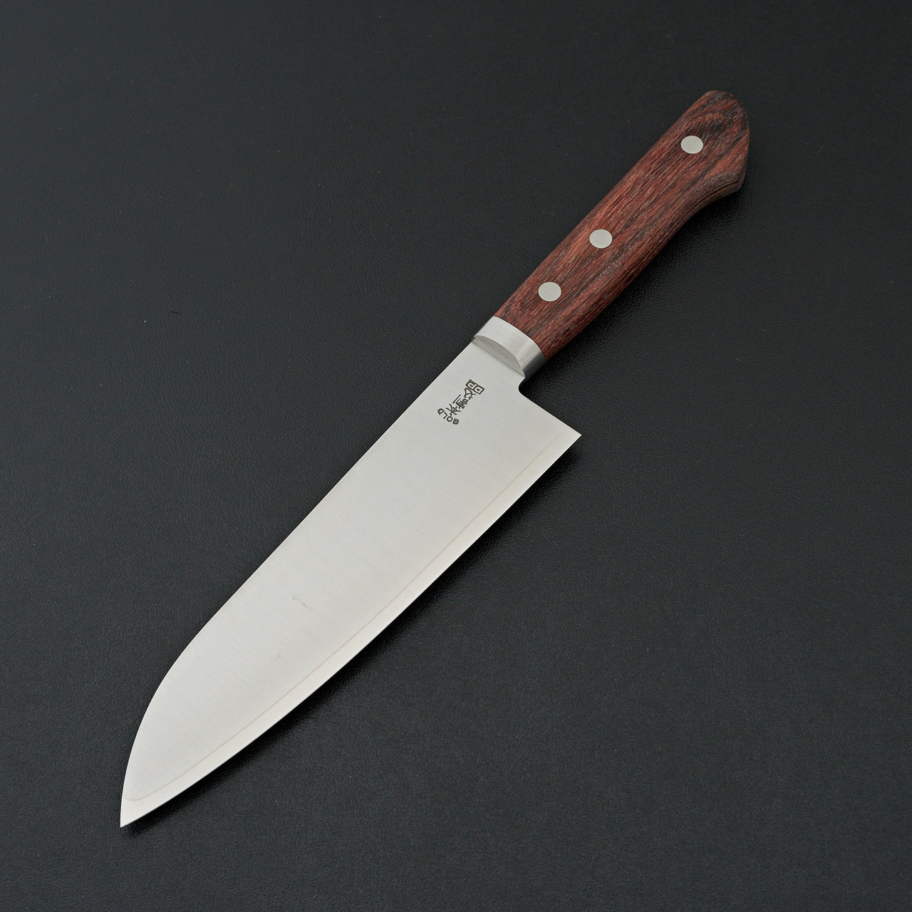 Hitohira Imojiya MZ VG-1 Santoku 165mm Imitation Mahogany Handle