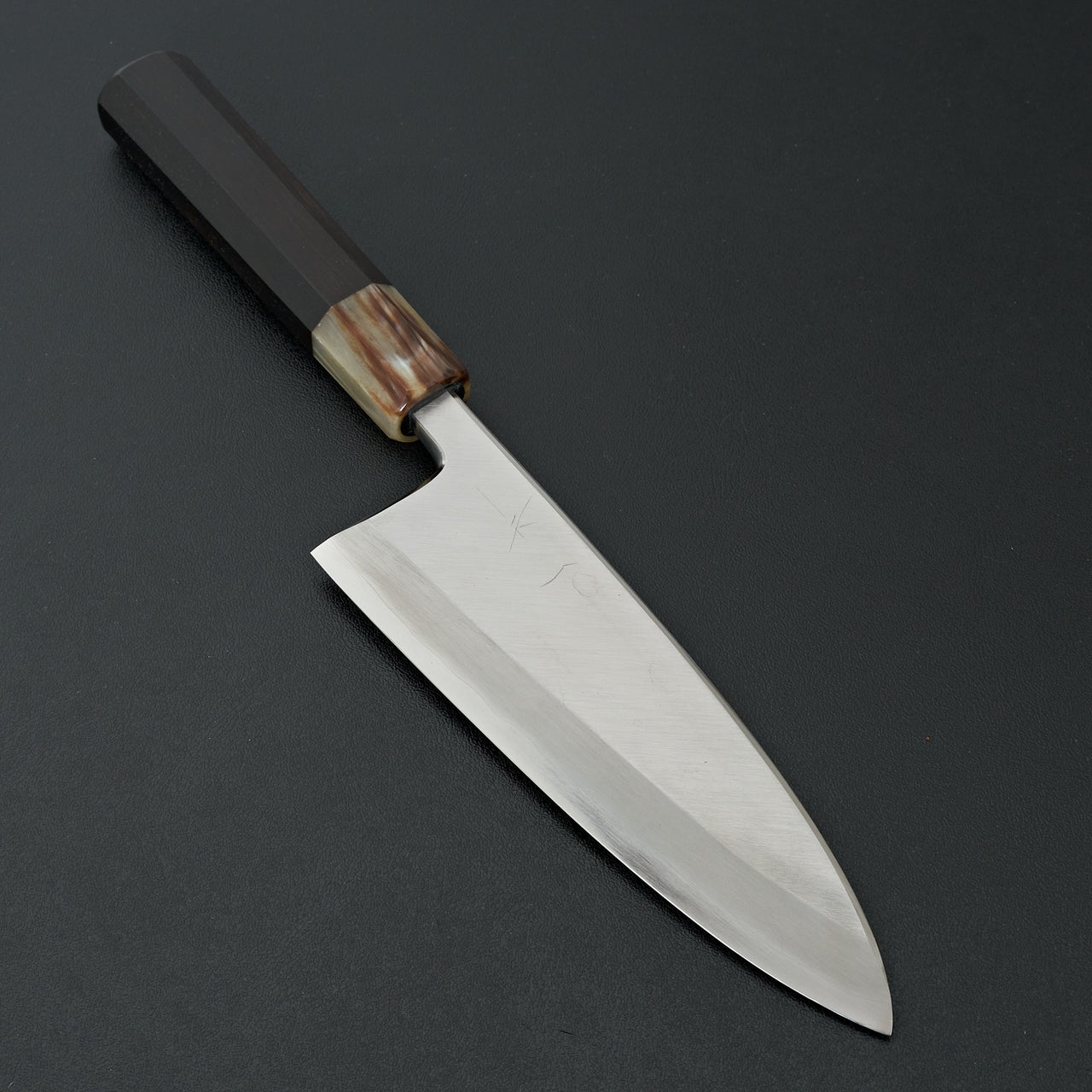 Hitohira Nakagawa Rikichi Silver #3 Deba 150mm Ebony Handle (Saya)