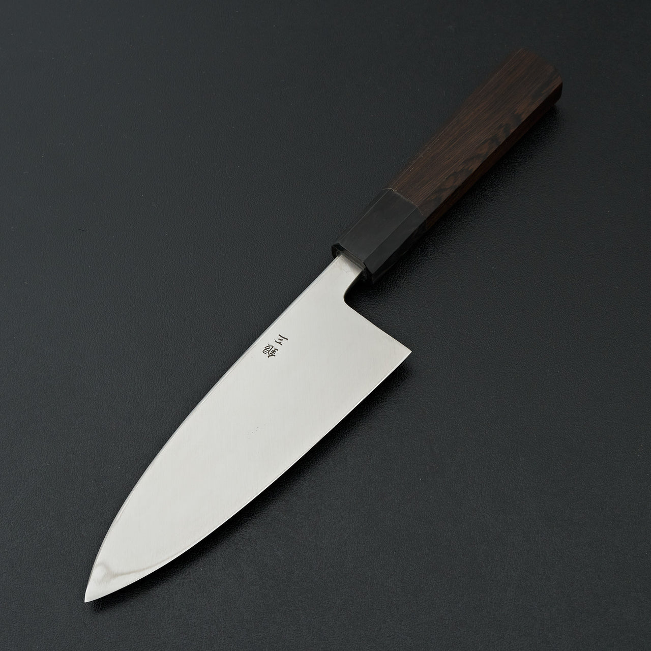 Hitohira Nakagawa Rikichi Silver #3 Deba 165mm Ebony Handle (Saya)