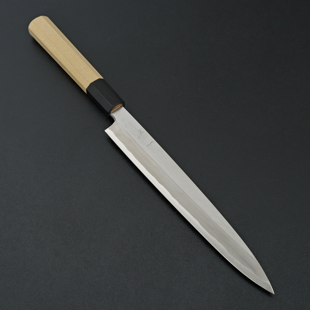 Hitohira Togashi Blue #2 Yanagiba 210mm Ho Wood Handle (Saya)