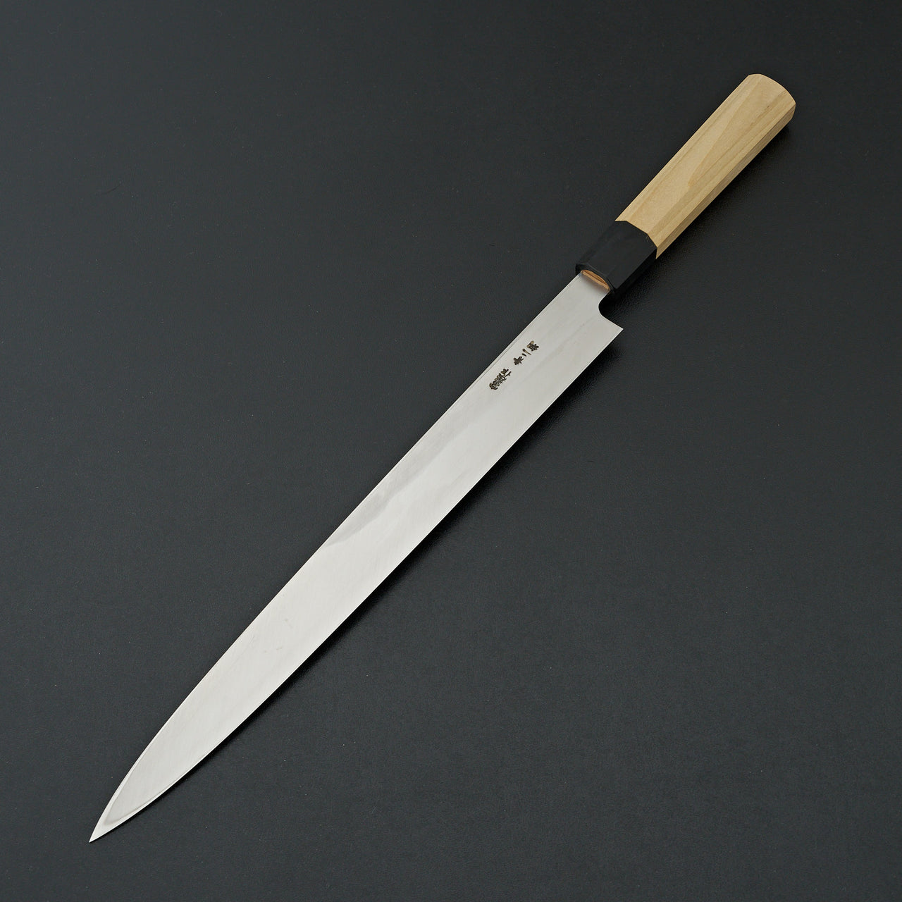 Hitohira Togashi Blue #2 Yanagiba 360mm Ho Wood Handle (Saya)