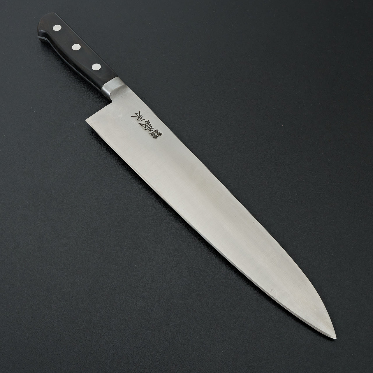 Sukehisa Made Yoshinaga Swedish Carbon Gyuto 270mm Pakka Handle