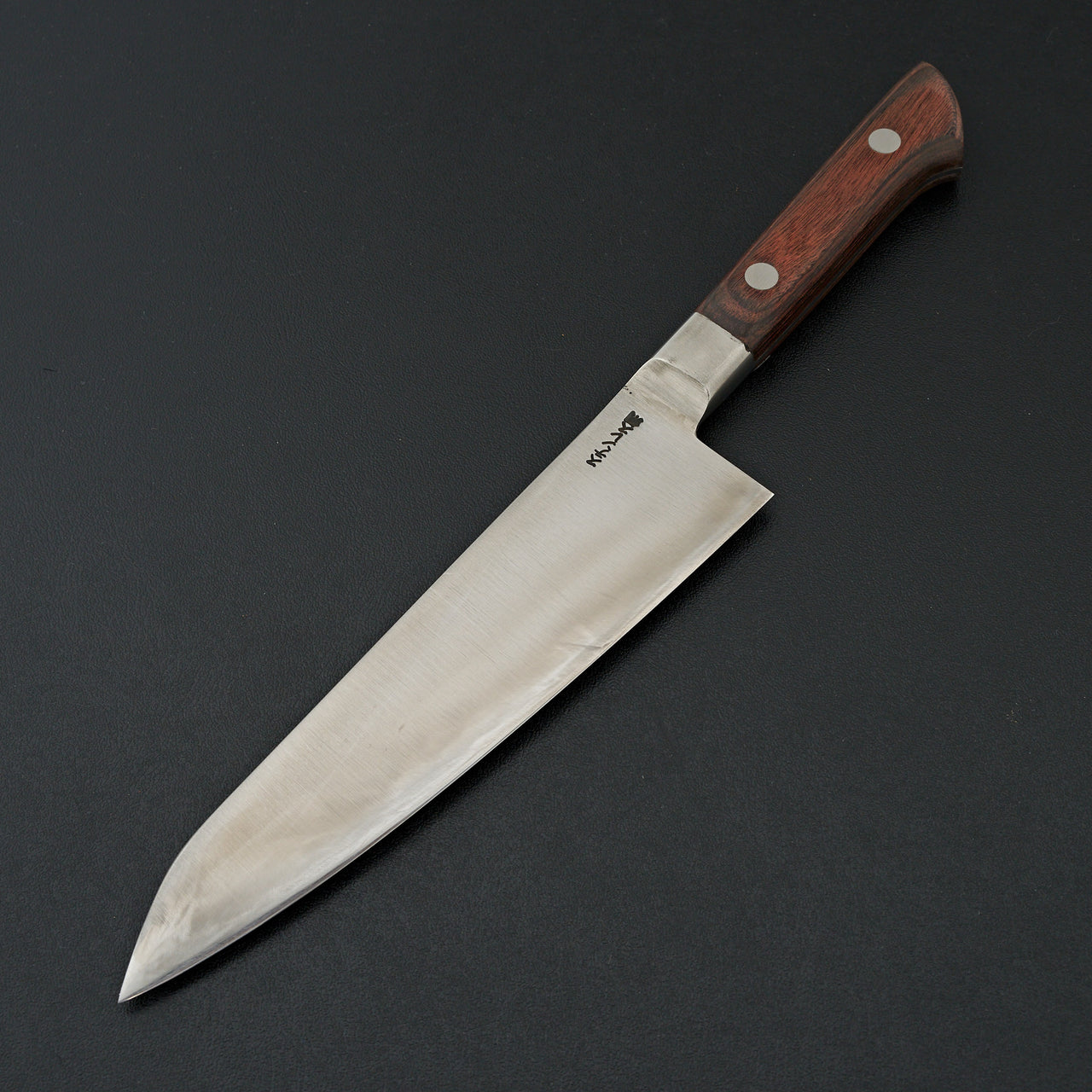 Kogetsu Mandai Stainless Gyuto 180mm Imitation Mahogany Handle