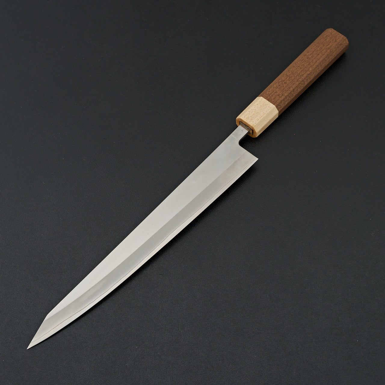 Hitohira TD SLD Migaki Sujihiki 240mm Walnut Handle