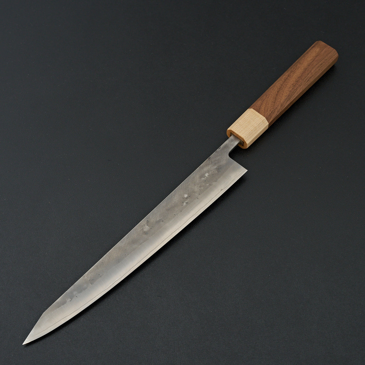 Hitohira TD SLD Nashiji Sujihiki 270mm Walnut Handle