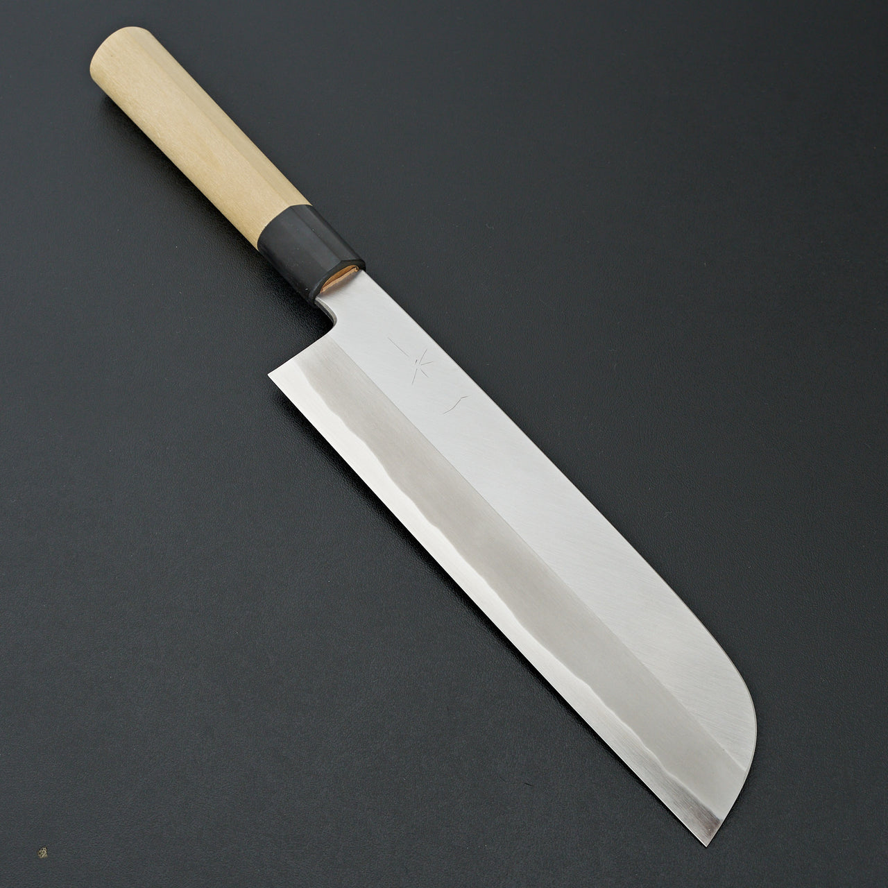Hitohira Togashi White #2 Kamagata Usuba 240mm Ho Wood Handle (D-Shape/ Saya)