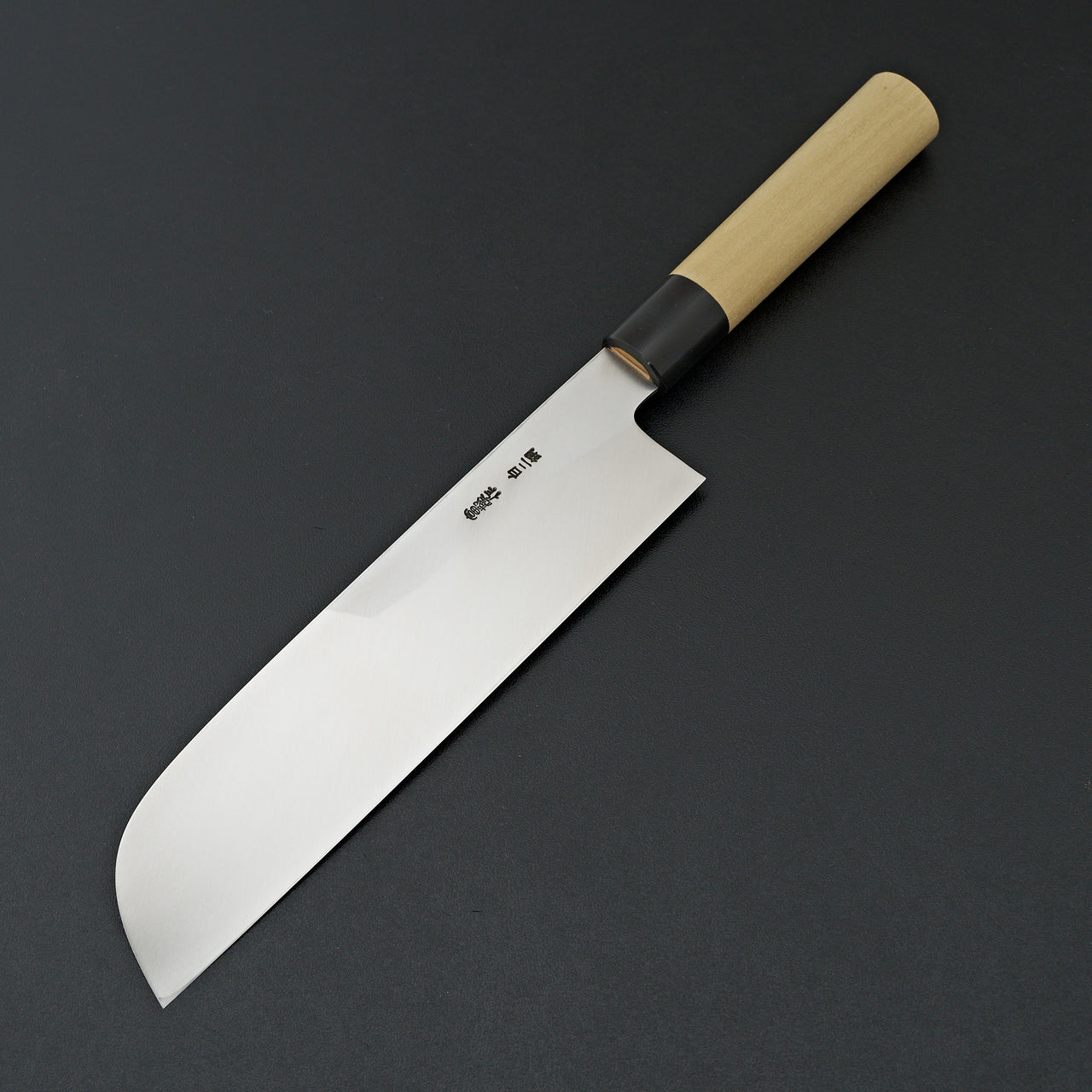Hitohira Togashi White #2 Kamagata Usuba 240mm Ho Wood Handle (D-Shape/ Saya)