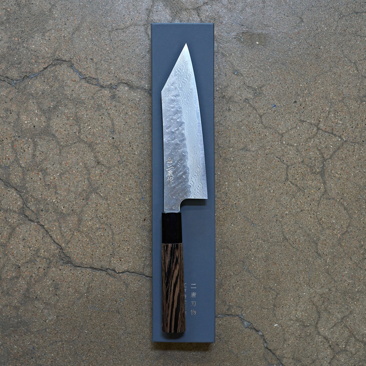 TRADE IN Nigara Hamono VG10 Tsuchime Damascus Bunka 180mm