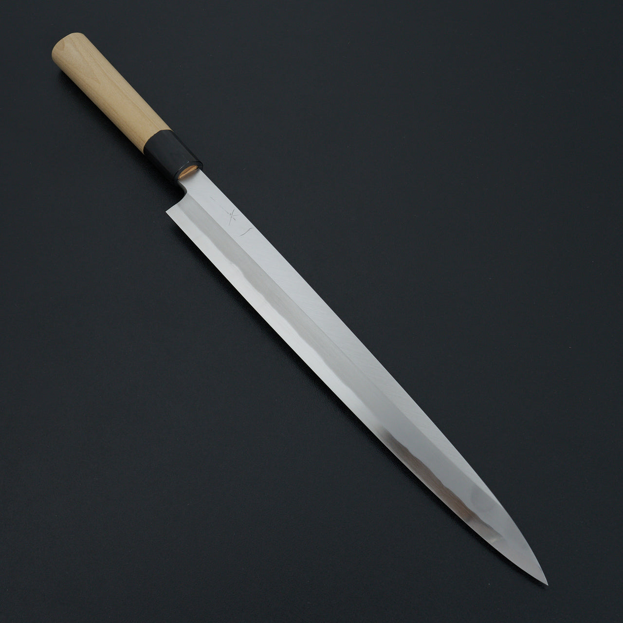 Hitohira Togashi White #2 Yanagiba 330mm Ho Wood Handle (D-Shape/ Saya)