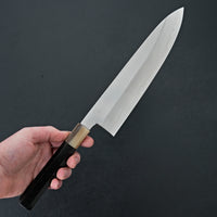 Hitohira Kikuchiyo Ren Silver #3 Gyuto 240mm Ebony Handle