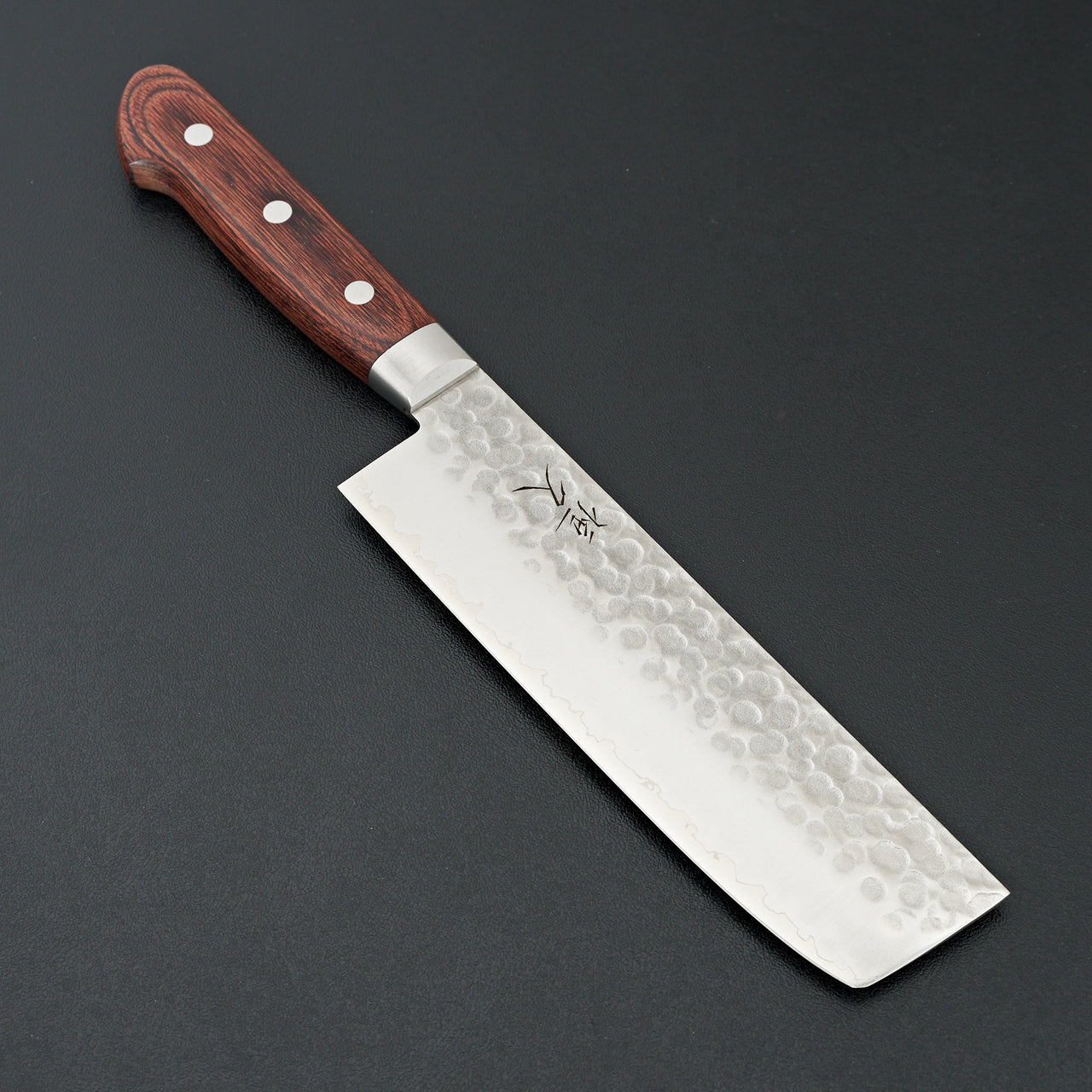 Tsunehisa VG10 Tsuchime Western Nakiri 170mm Brown