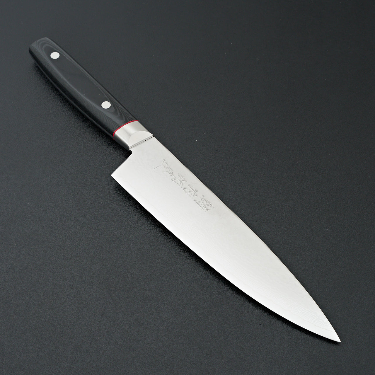 Hitohira Imojiya KT VG-10 Gyuto 200mm Micarta Handle
