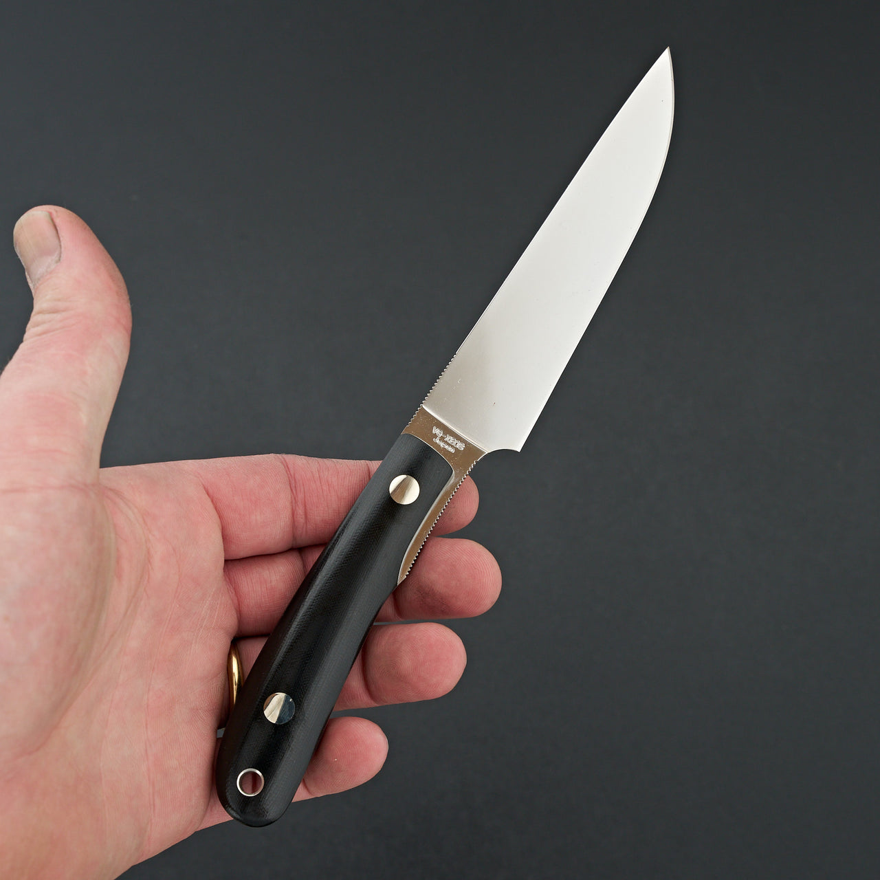MOKI Banff VG-XEOS Fixed Blade Linen Micarta Handle (Epi)
