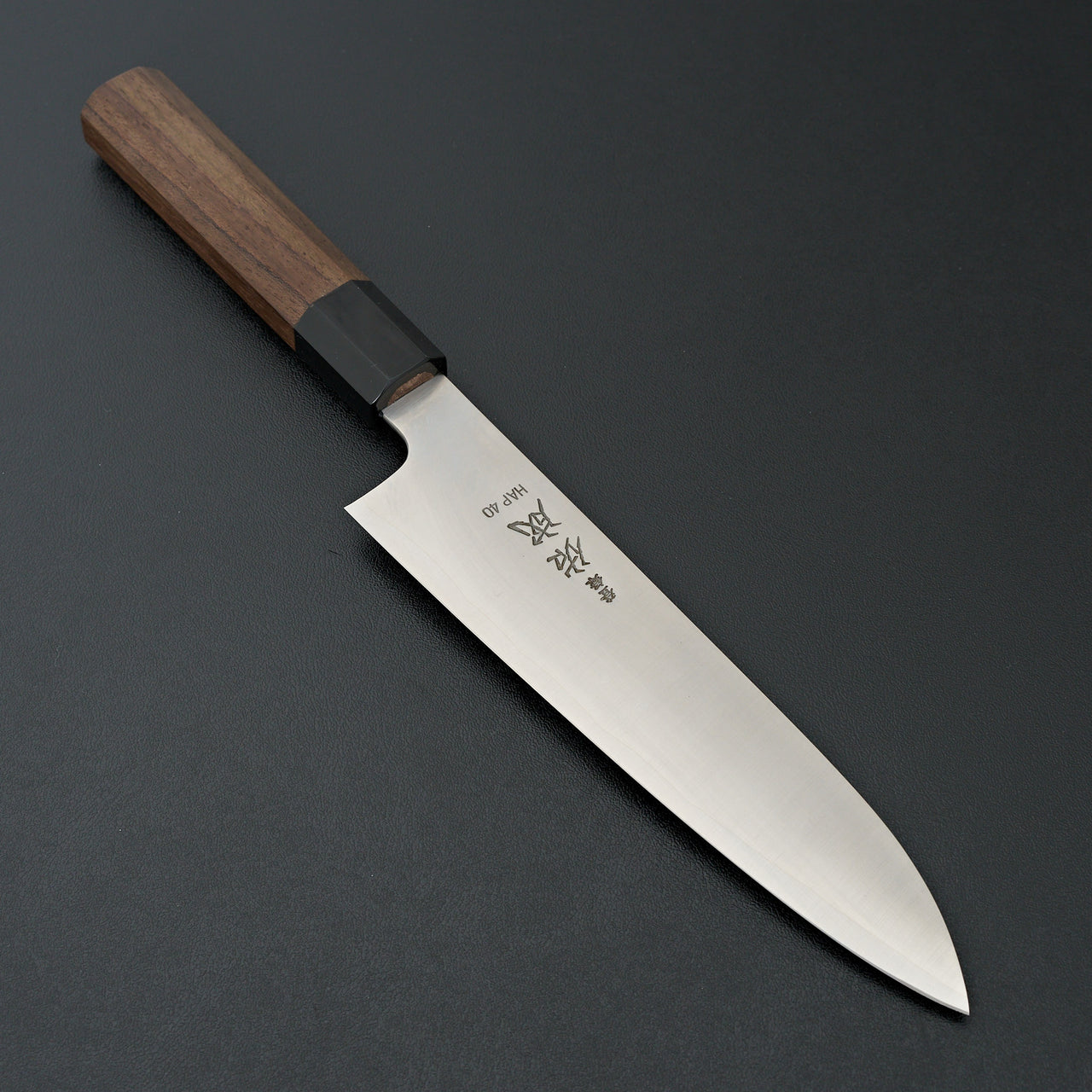 Sukenari HAP40/SUS Migaki Santoku 195mm