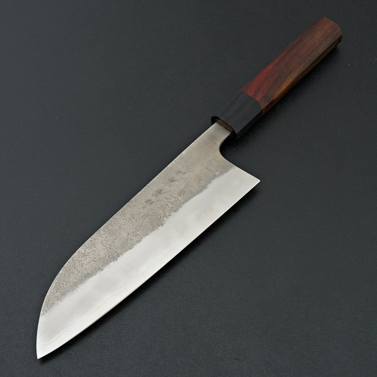 Matsubara Blue #2 Nashiji Santoku 180mm