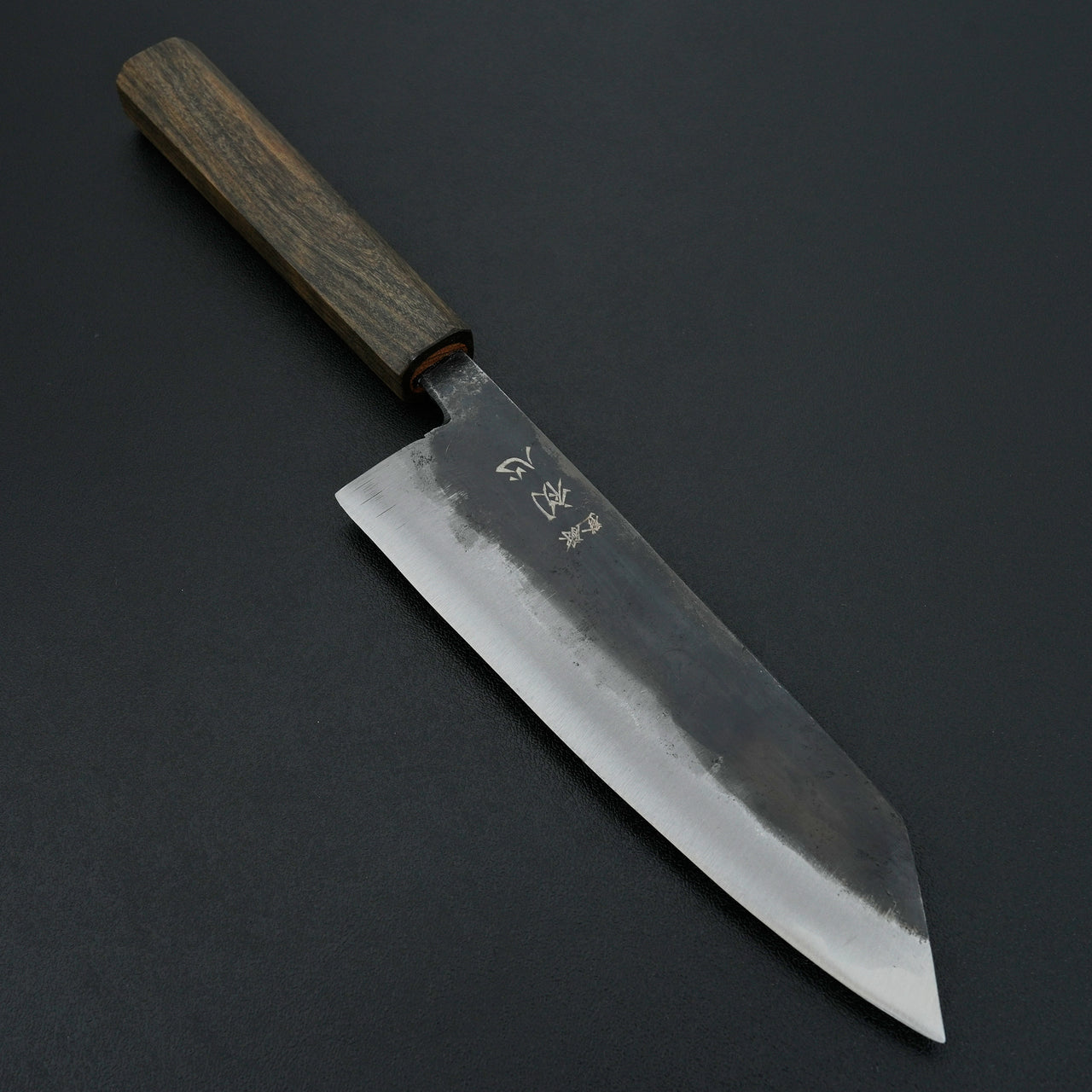 Hatsukokoro Kurogane Blue #2 Kurouchi  Bunka 165mm