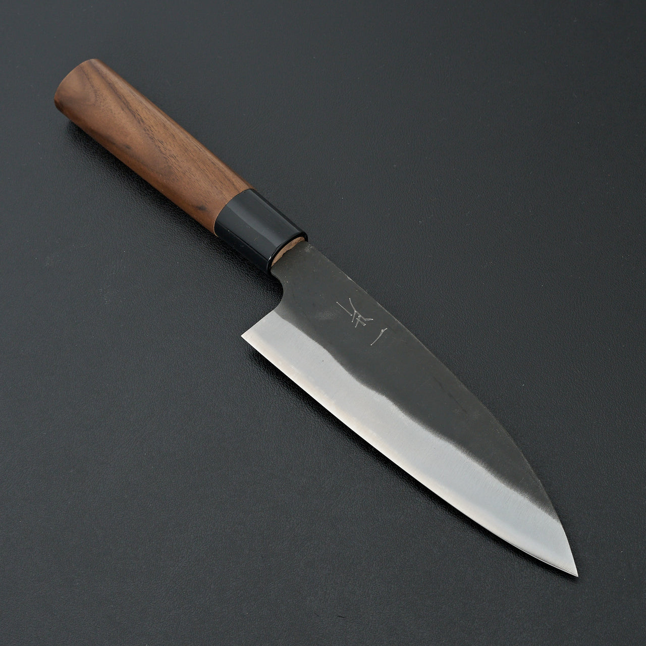 Hitohira Hizen Kurouchi White #2 Gyuto 155mm Walnut Handle