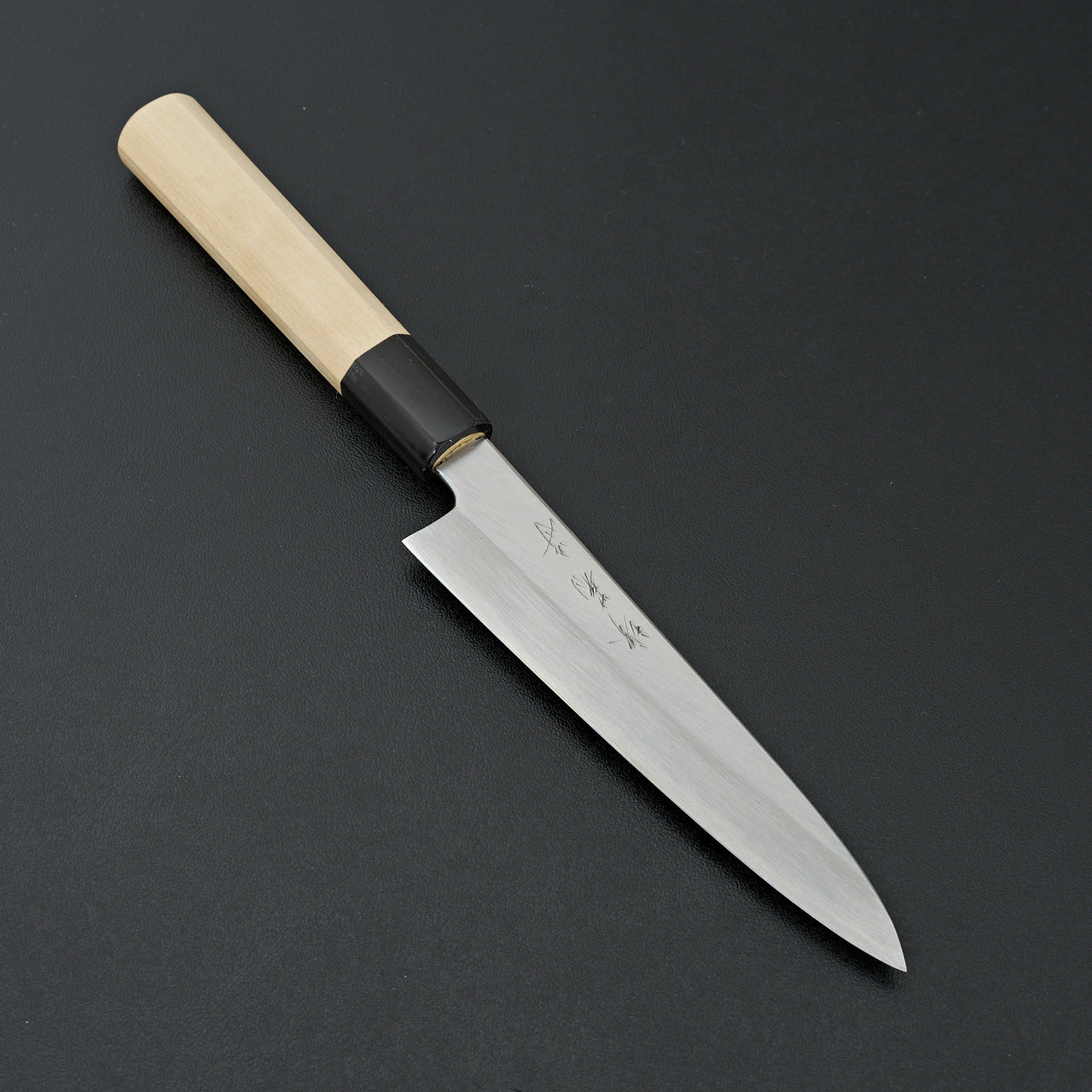 Sakai Kikumori Nakagawa White 1 Stainless Clad Kasumi Petty 150mm