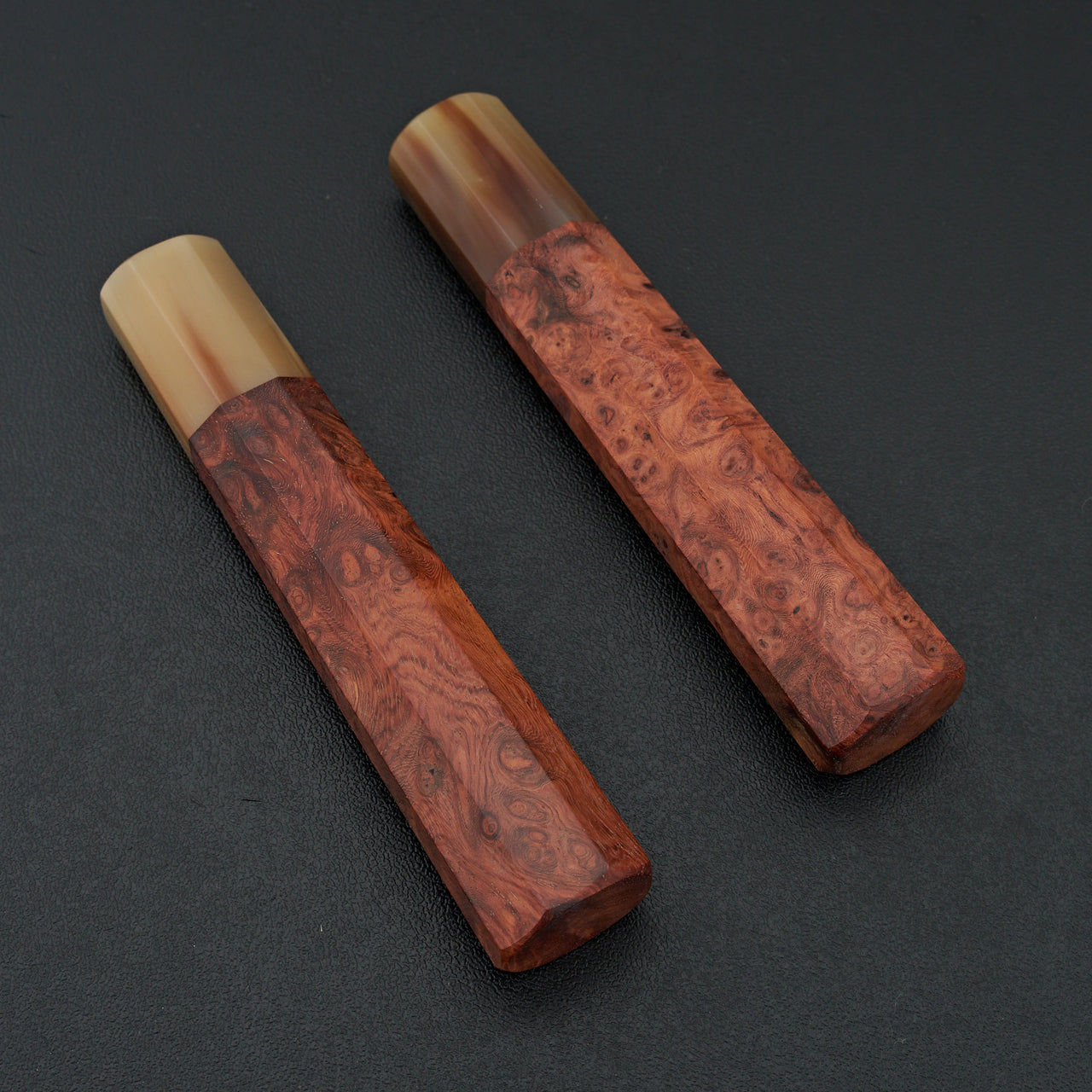 CKC Handle Bubinga Burl & Horn 135mm