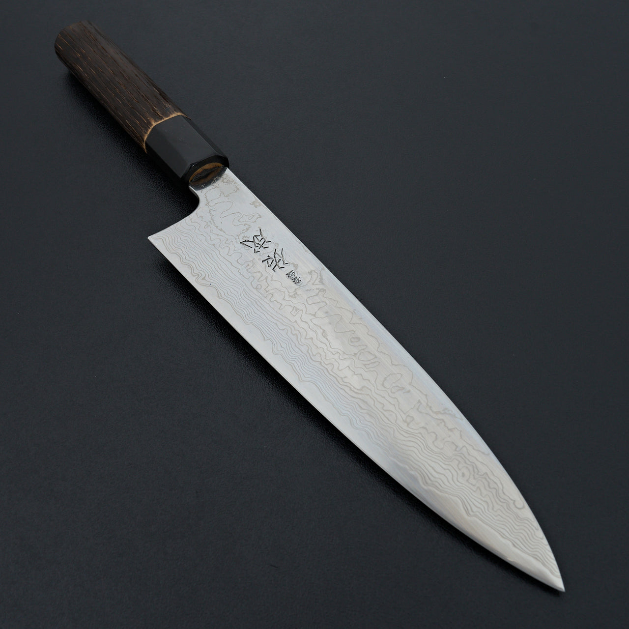 Sukenari SG2 Mirror Damascus Gyuto 210mm