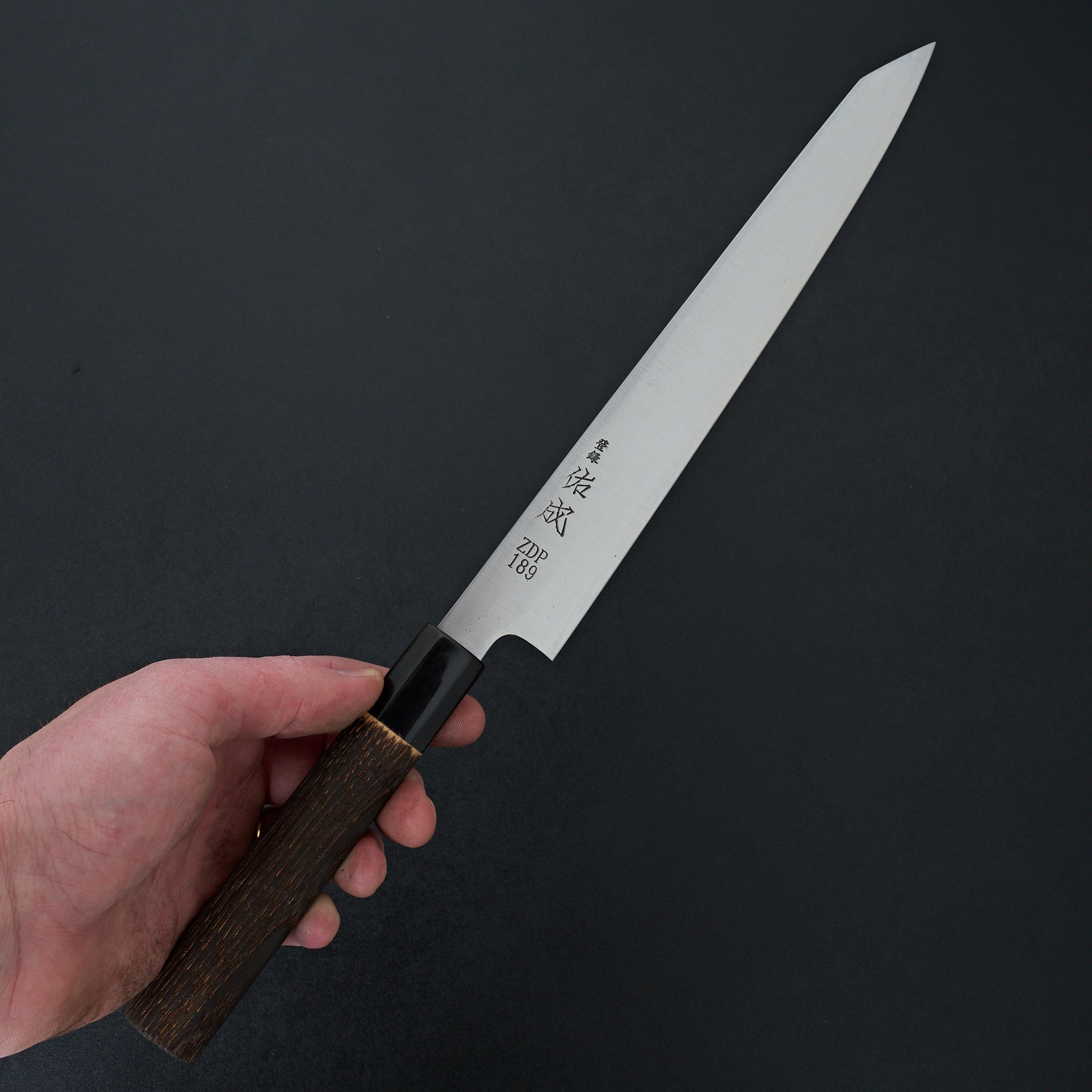 Sukenari ZDP189 Migaki Kiritsuke Sujihiki 240mm